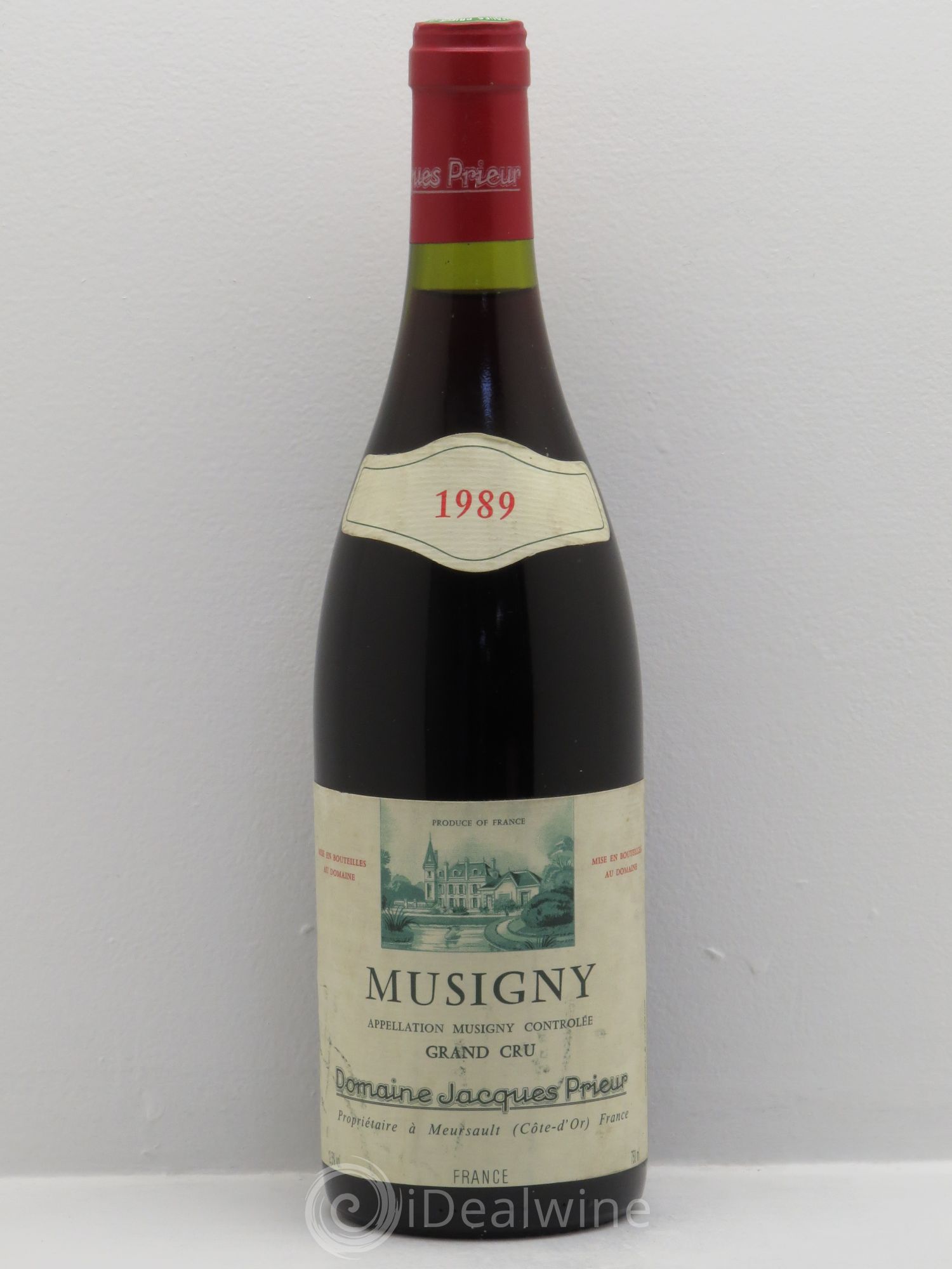 Musigny Grand Cru Jacques Prieur (Domaine) 1989 - Lot de 1 bouteille - 0
