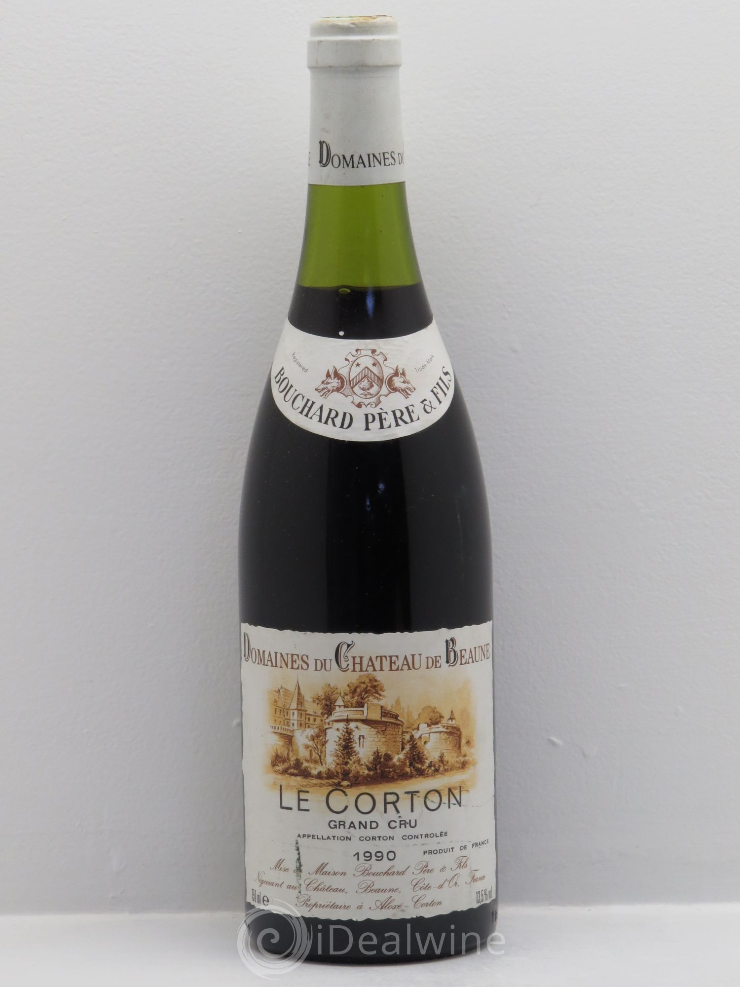 Corton Grand Cru Le Corton Bouchard Père & Fils 1990 - Lot de 1 bouteille - 0