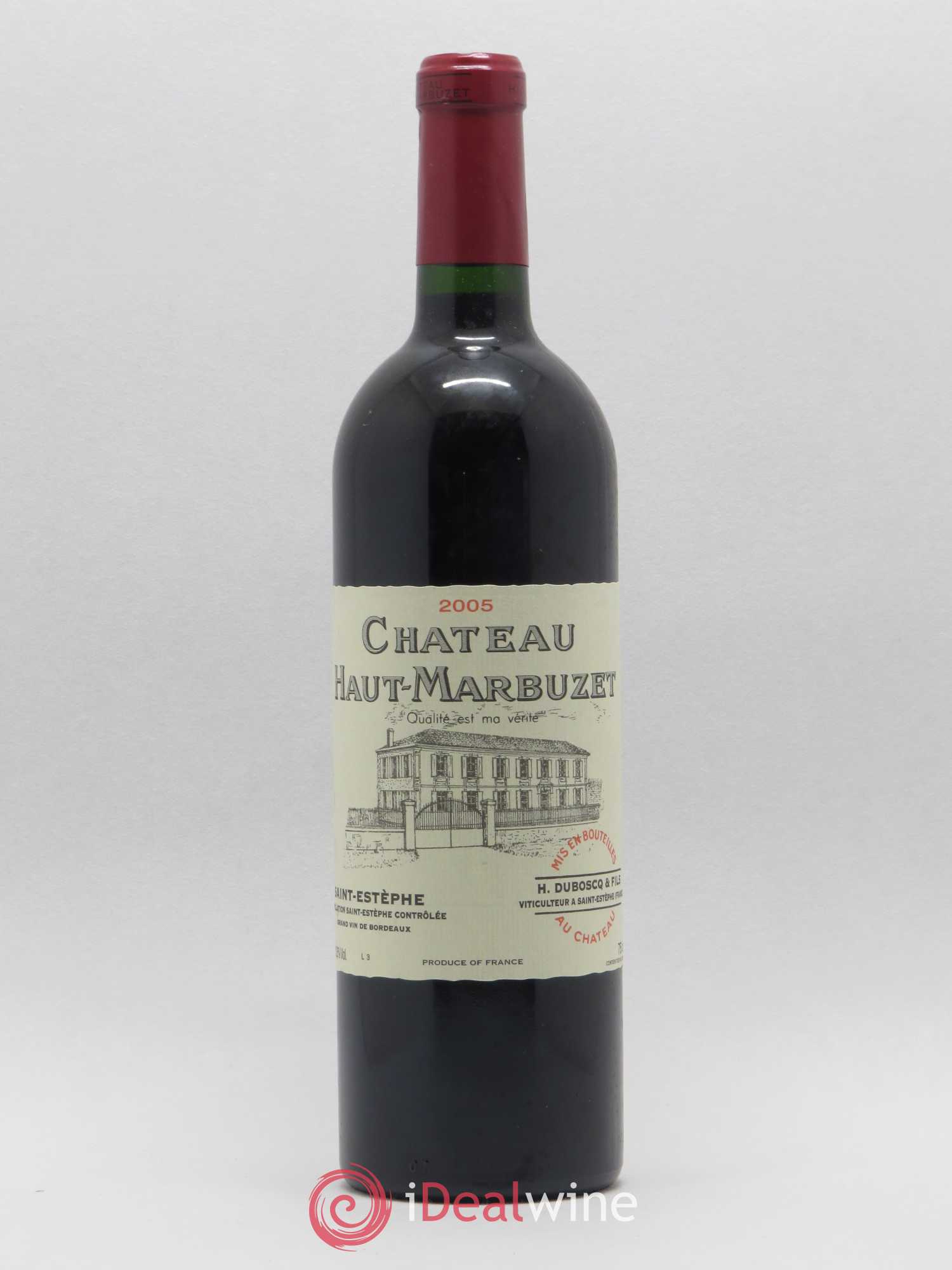 Château de Marbuzet Cru Bourgeois 2005 - Lot de 1 bouteille - 0
