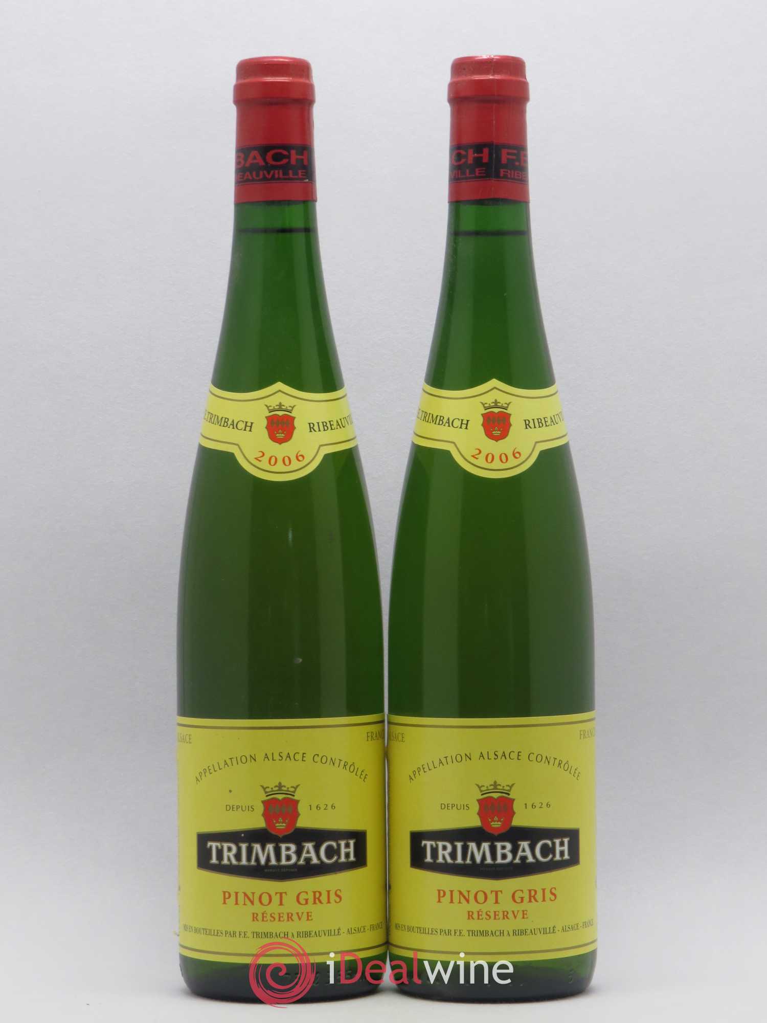 Alsace Pinot Gris Réserve Trimbach (Domaine) 2006 - Lot de 2 bouteilles - 0