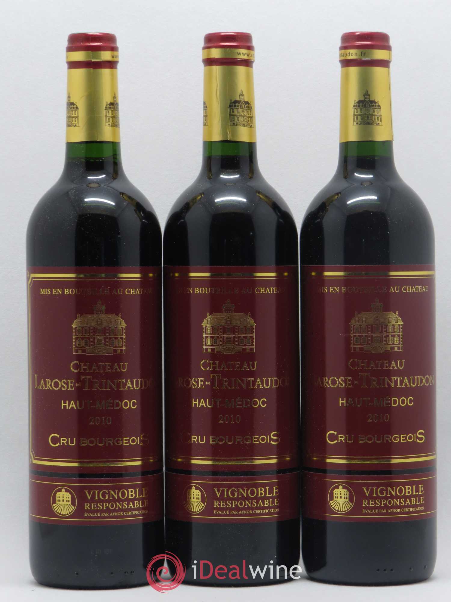Château Larose Trintaudon Cru Bourgeois 2010 - Lot de 6 bouteilles - 2