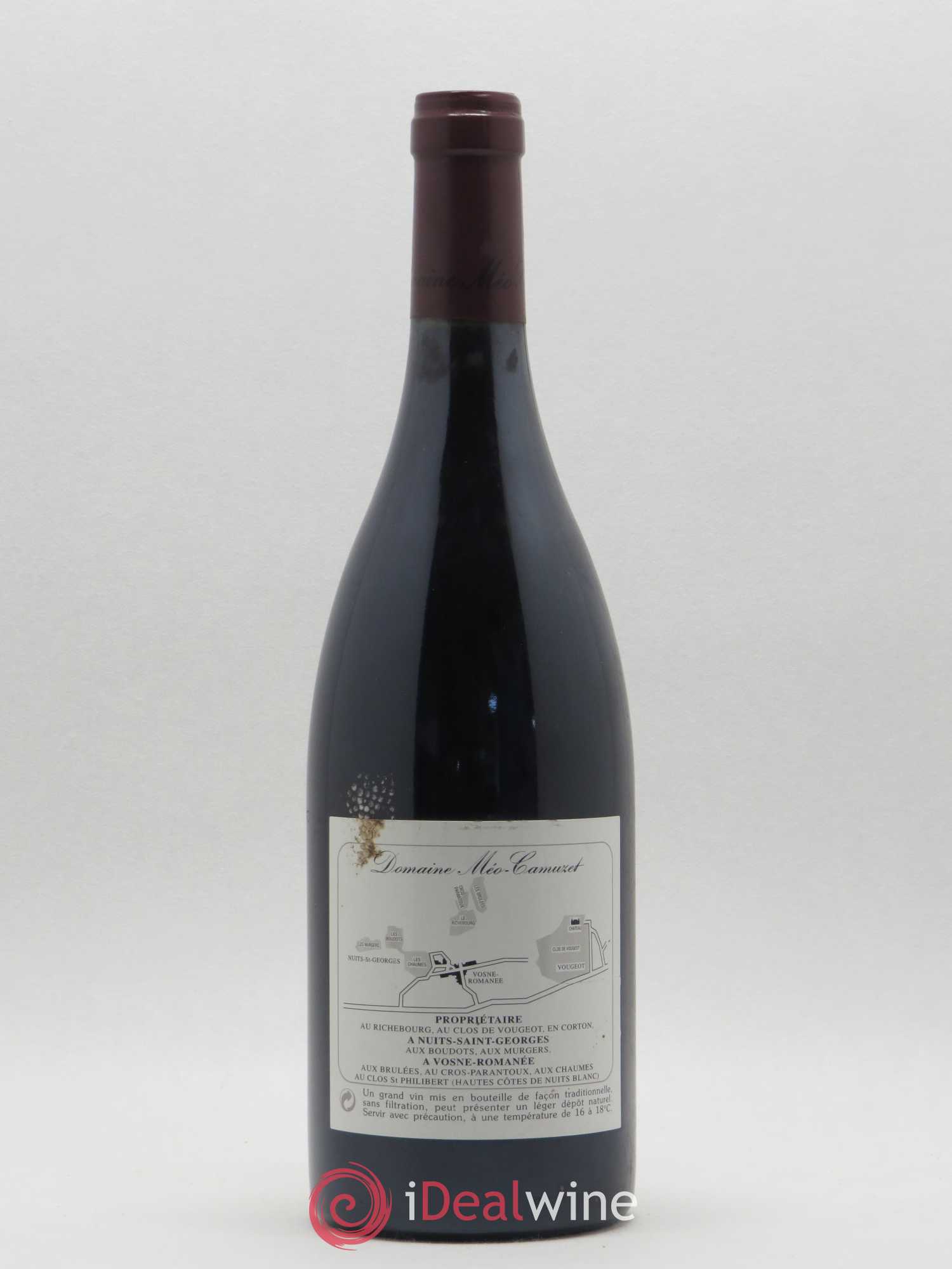 Clos de Vougeot Grand Cru Méo-Camuzet (Domaine) 1996 - Lot de 1 bouteille - 1