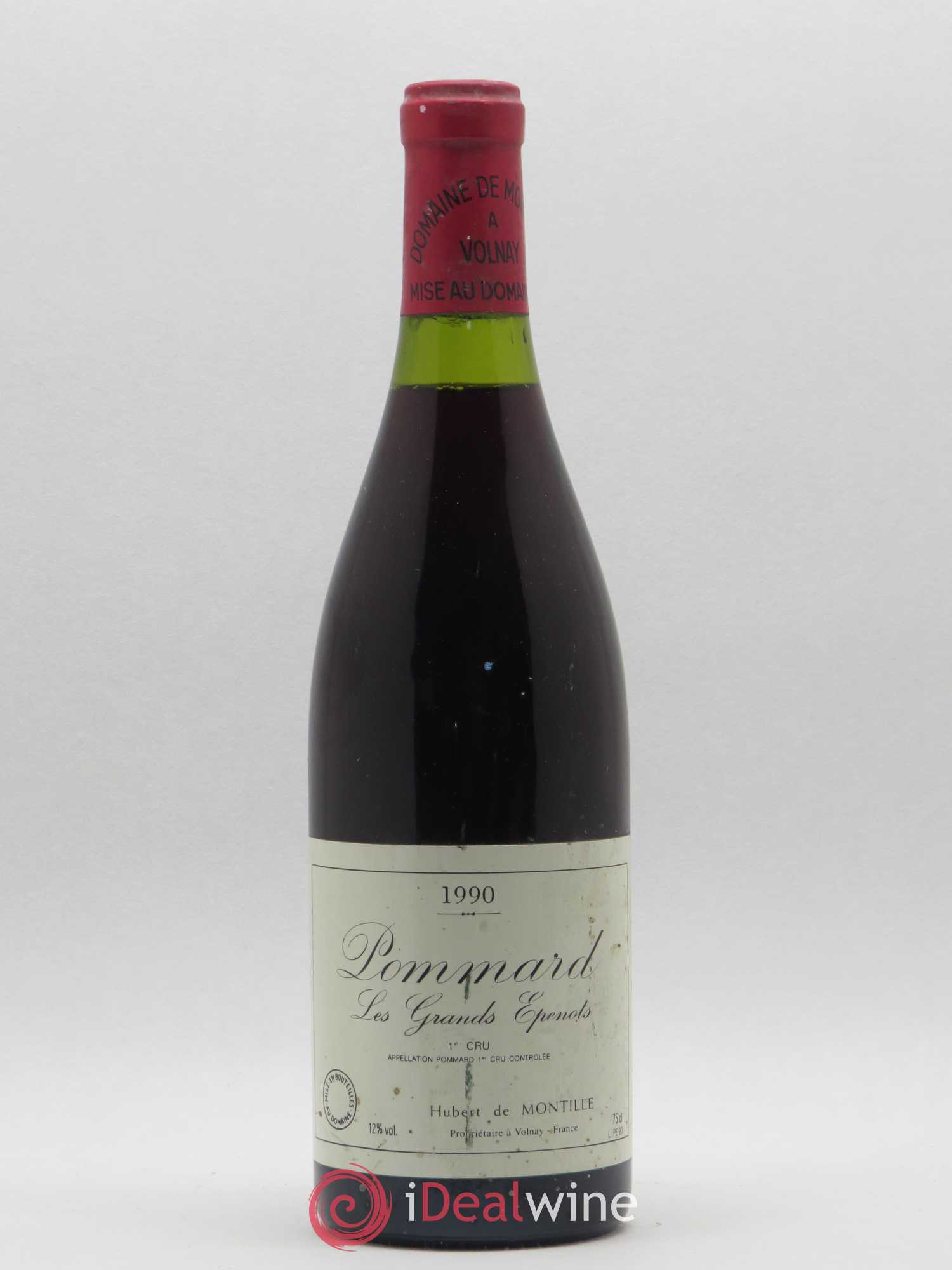 Pommard 1er Cru Les Grands Epenots De Montille (Domaine) 1990 - Lot de 1 bouteille - 0