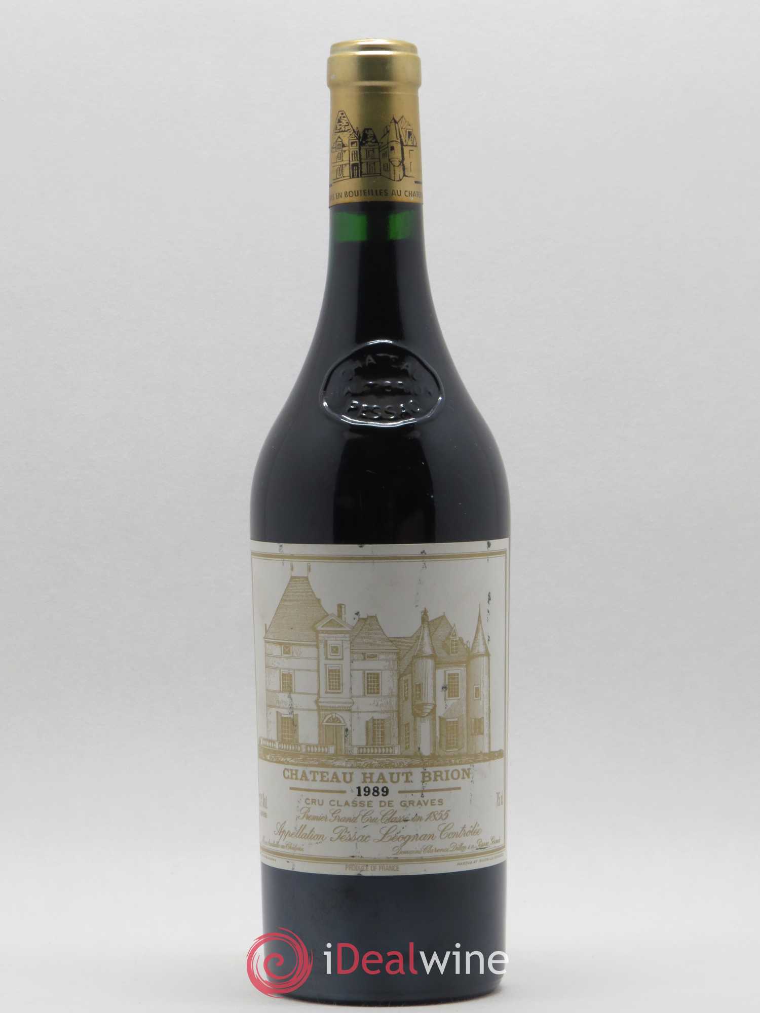 Château Haut Brion 1er Grand Cru Classé 1989 - Lot de 1 bouteille - 0