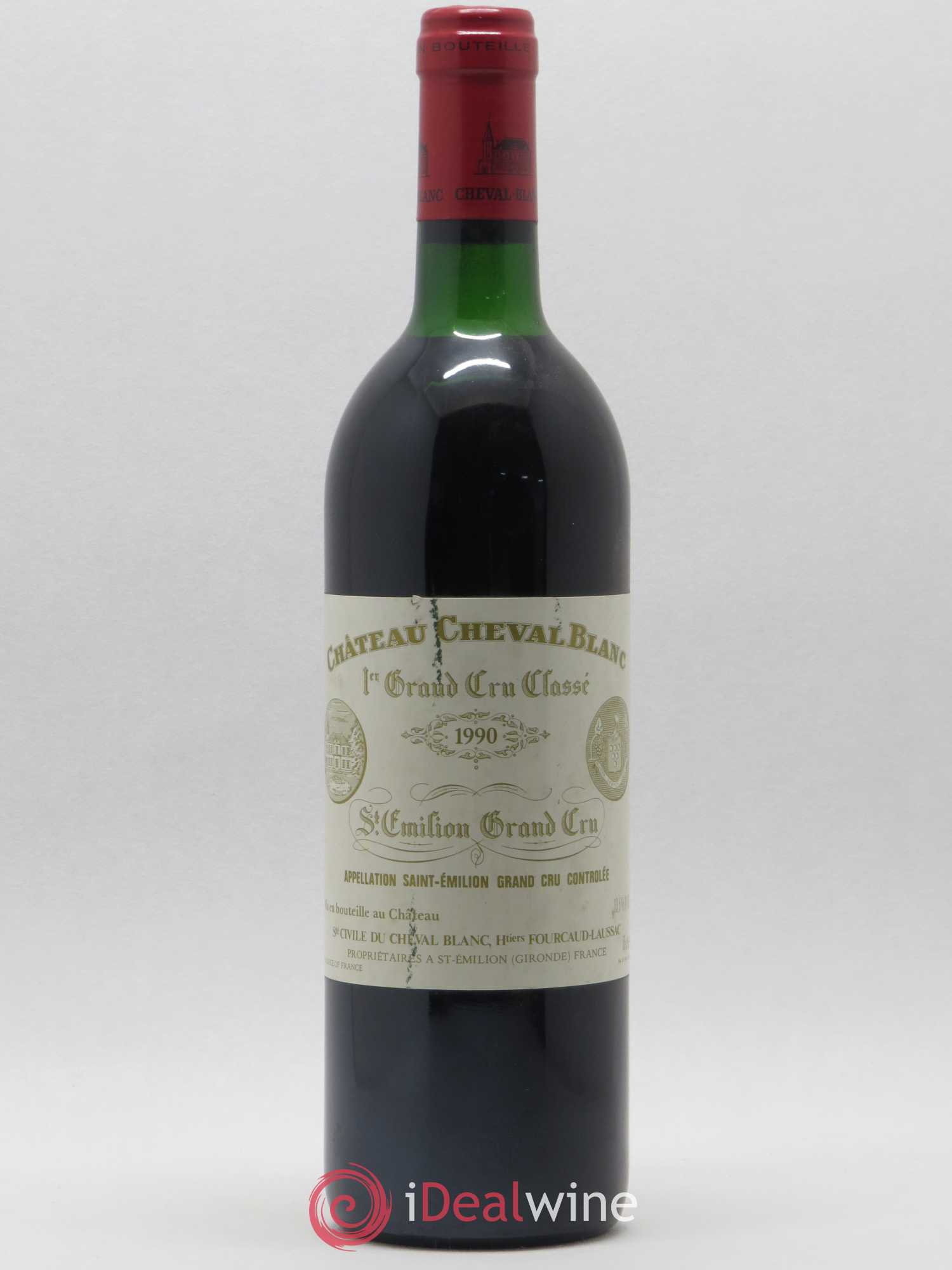 Château Cheval Blanc 1er Grand Cru Classé A 1990 - Lot de 1 bouteille - 0