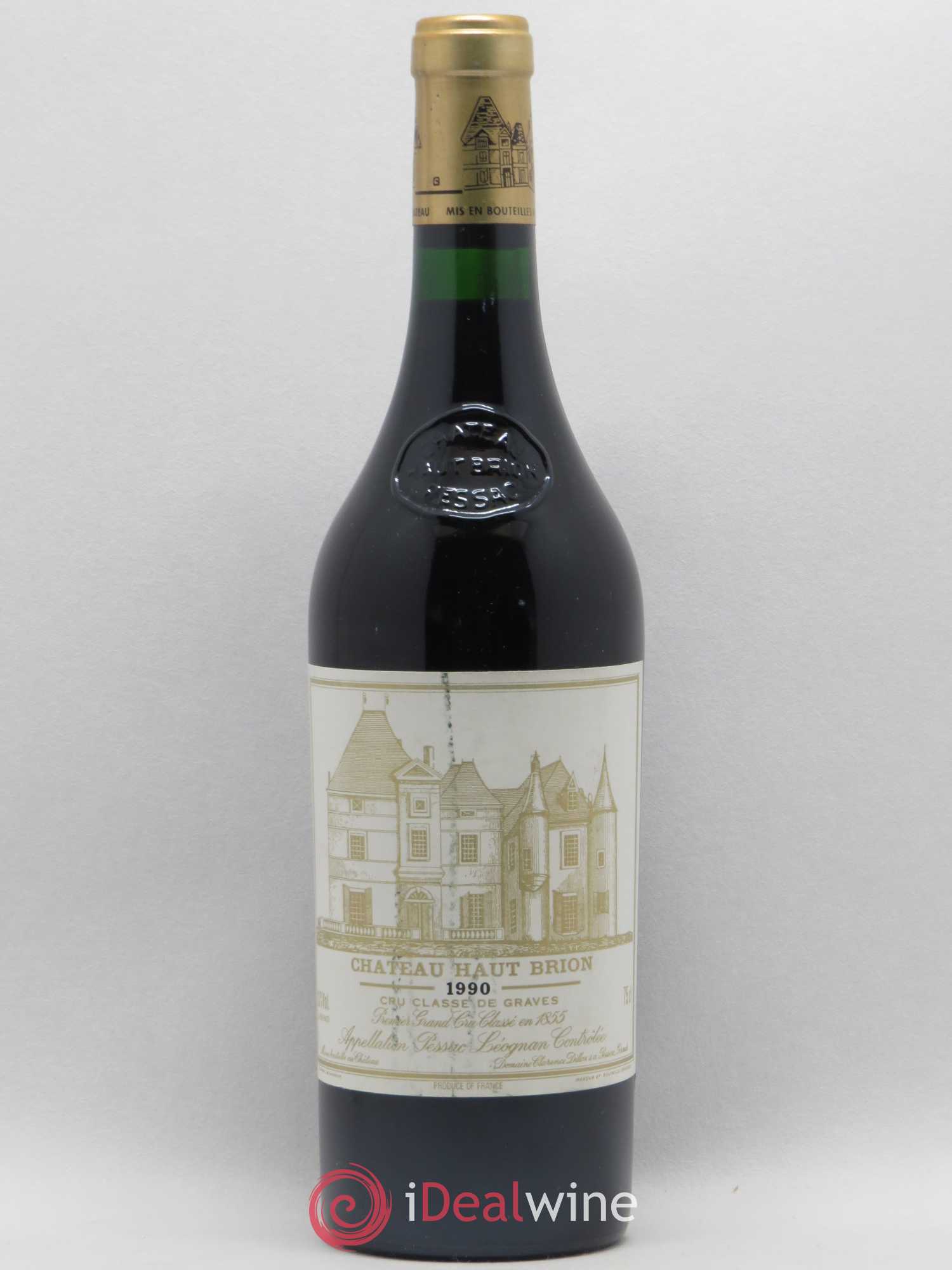 Château Haut Brion 1er Grand Cru Classé 1990 - Lot de 1 bouteille - 0