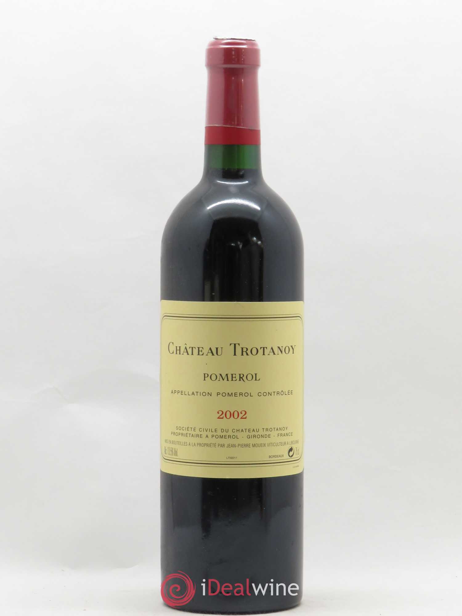 Château Trotanoy 2002 - Lot de 1 bouteille - 0