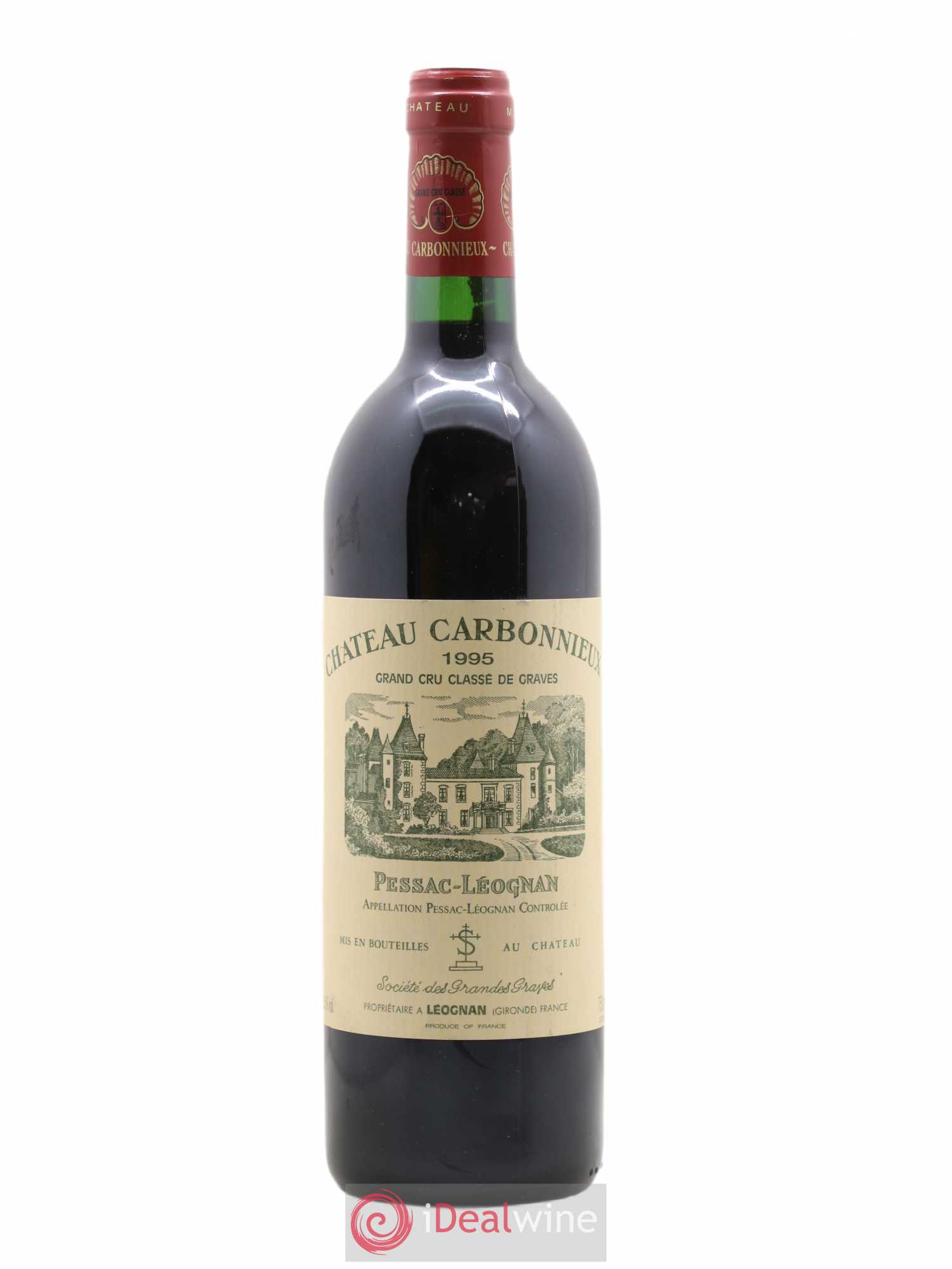 Château Carbonnieux Cru Classé de Graves 1995 - Lot de 1 bouteille - 0