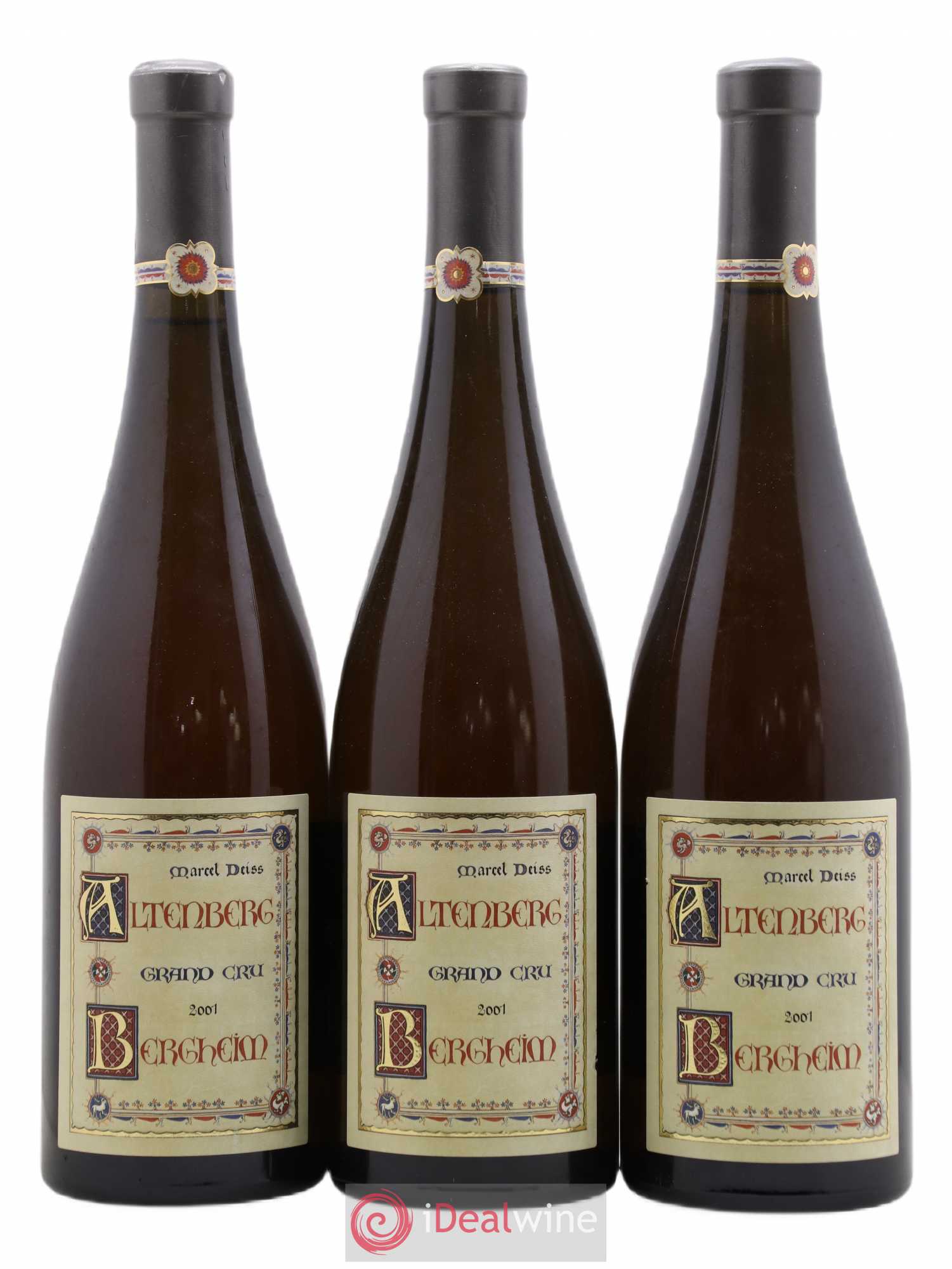 Alsace Grand Cru Altenberg de Bergheim Marcel Deiss (Domaine) 2001 - Lotto di 3 bottiglie - 0