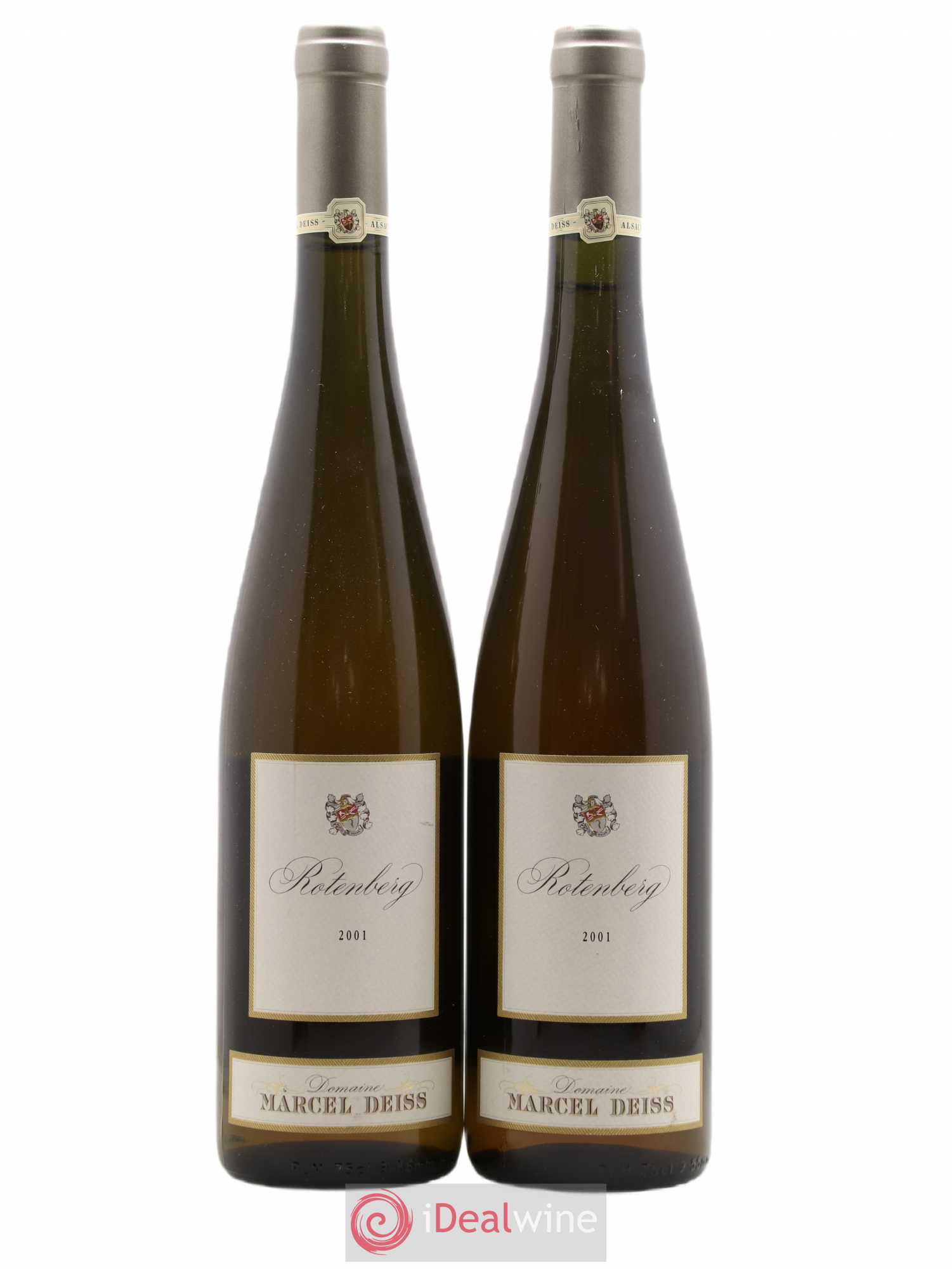 Alsace Rotenberg La Colline rouge Marcel Deiss (Domaine) 2001 - Lot de 2 bouteilles - 0