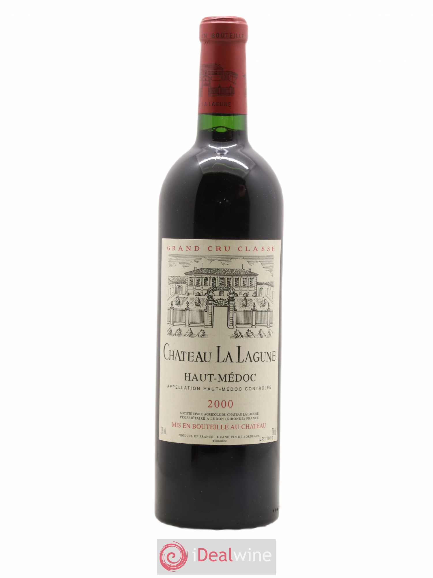 Château la Lagune 3ème Grand Cru Classé 2000 - Lot de 1 bouteille - 0
