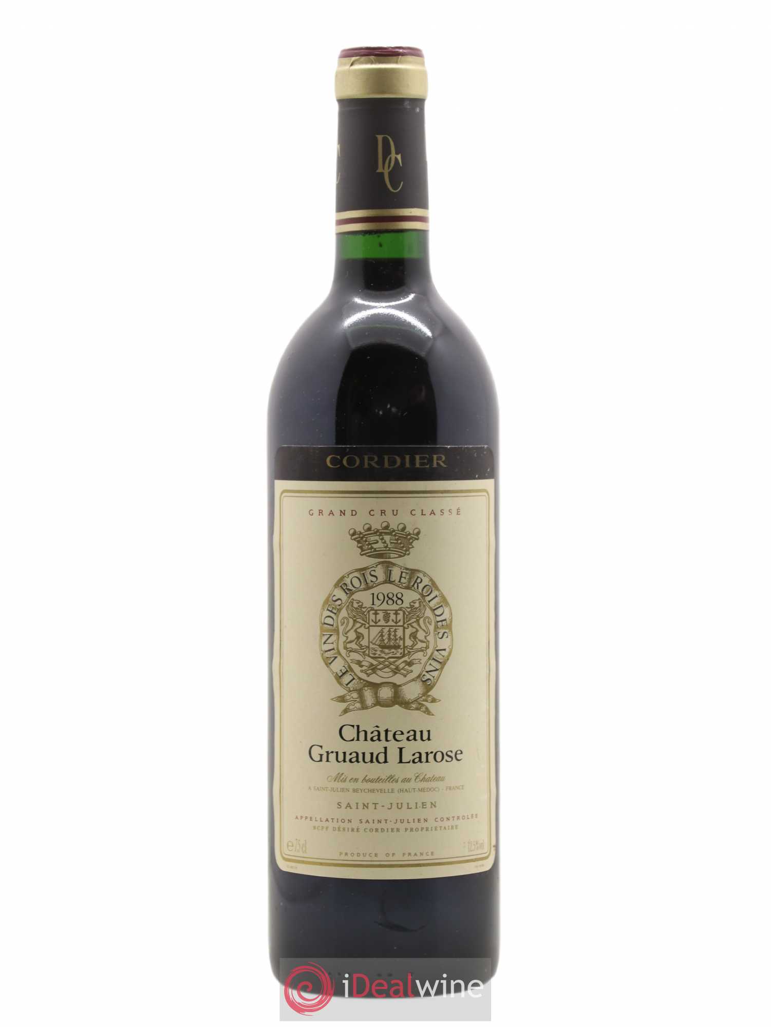 Château Gruaud Larose 2ème Grand Cru Classé 1988 - Lot de 1 bouteille - 0