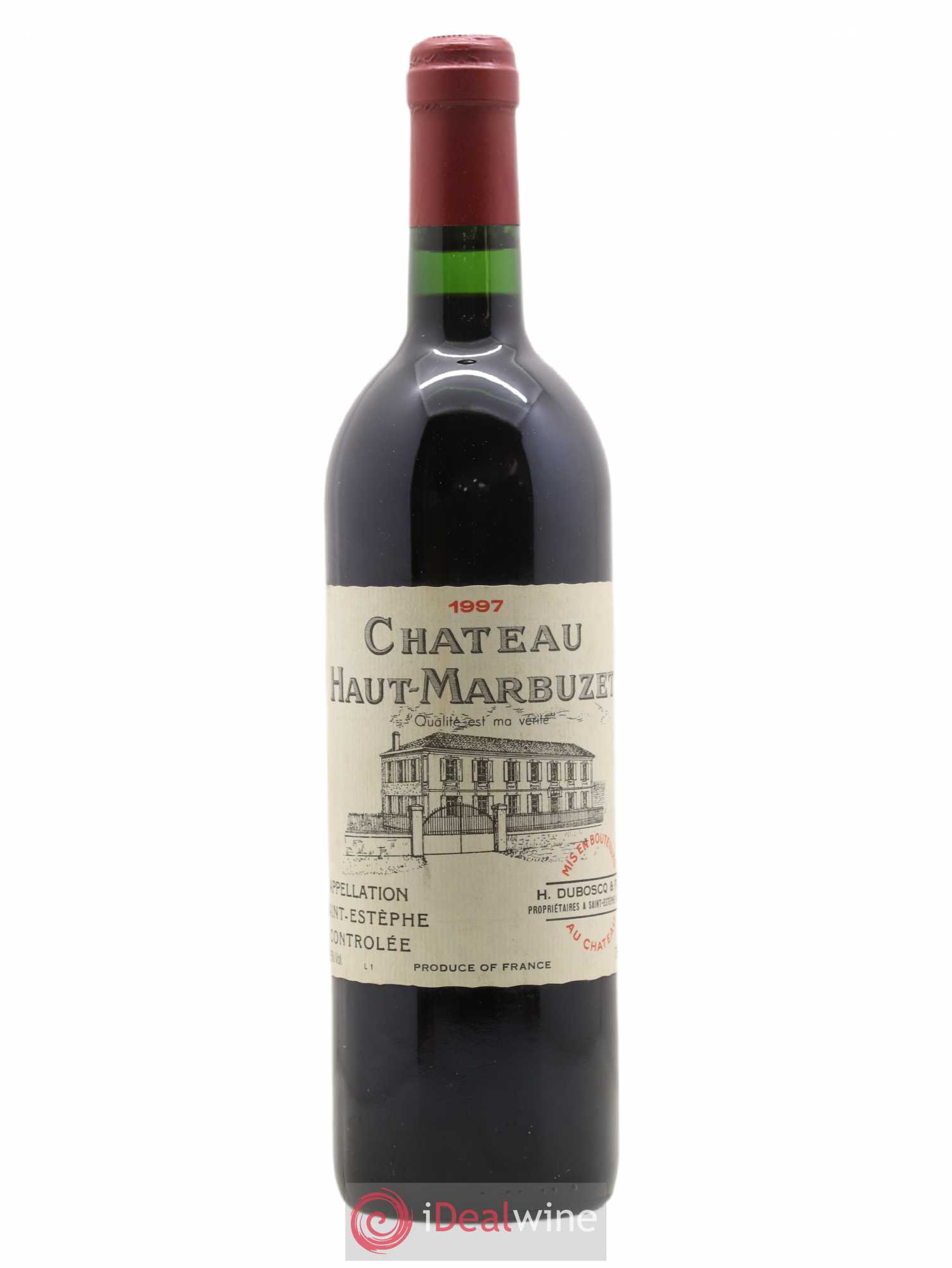 Château Haut Marbuzet 1997 - Lot de 1 bouteille - 0