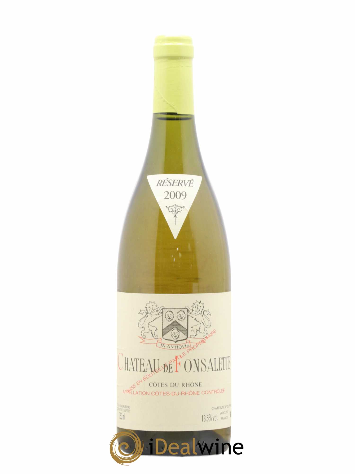 Côtes-du-Rhône Château de Fonsalette Emmanuel Reynaud 2009 - Lot de 1 bouteille - 0