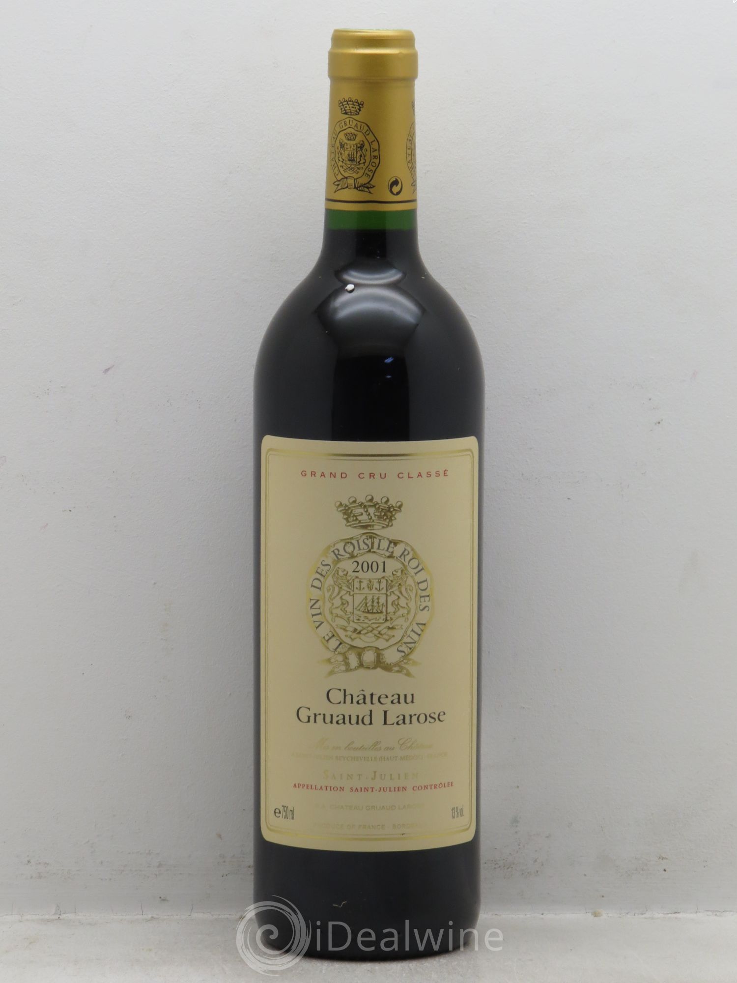 Château Gruaud Larose 2ème Grand Cru Classé 2001 - Lot de 1 bouteille - 0
