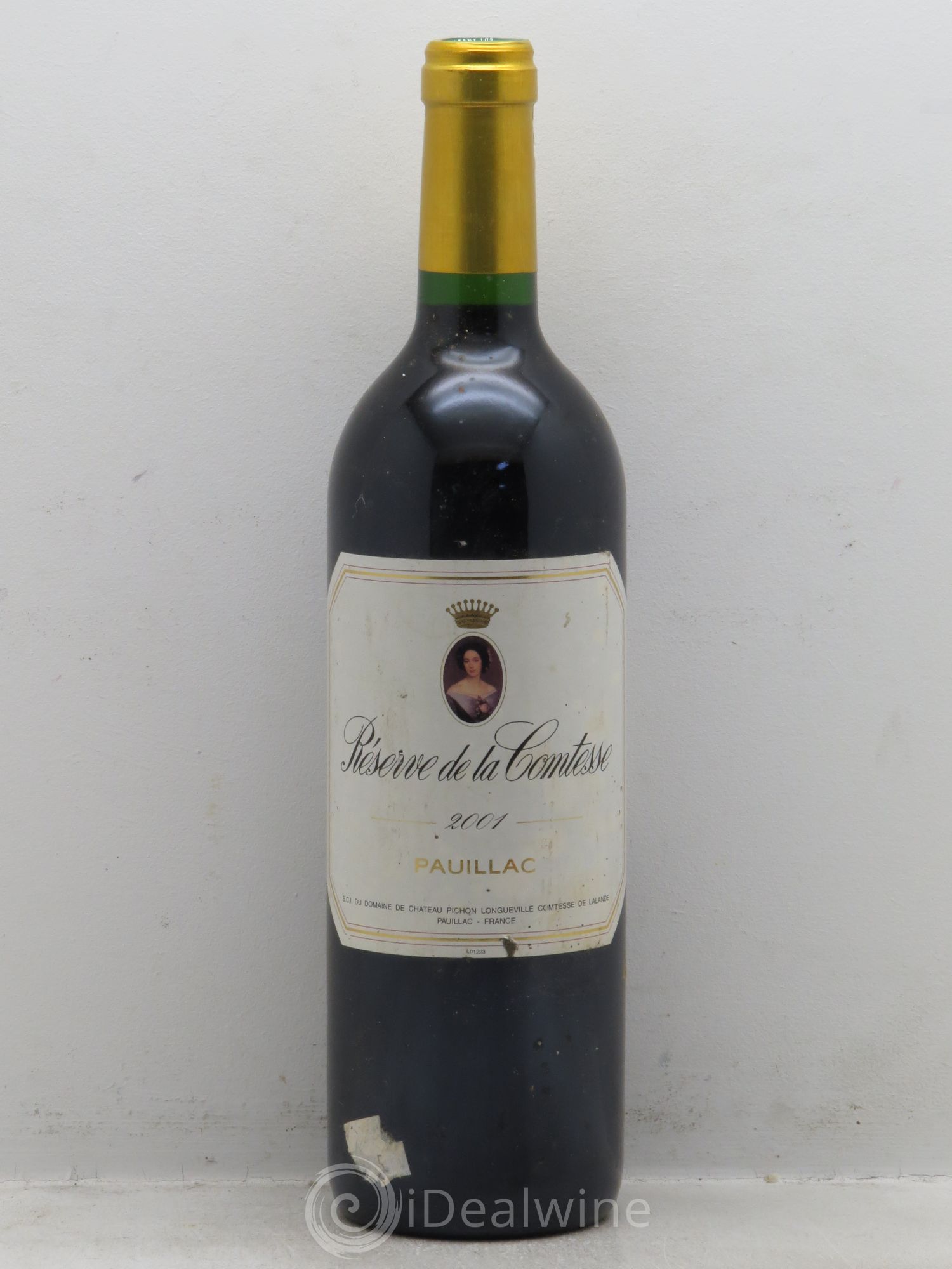 Réserve de la Comtesse Second Vin 2001 - Lot de 1 bouteille - 0