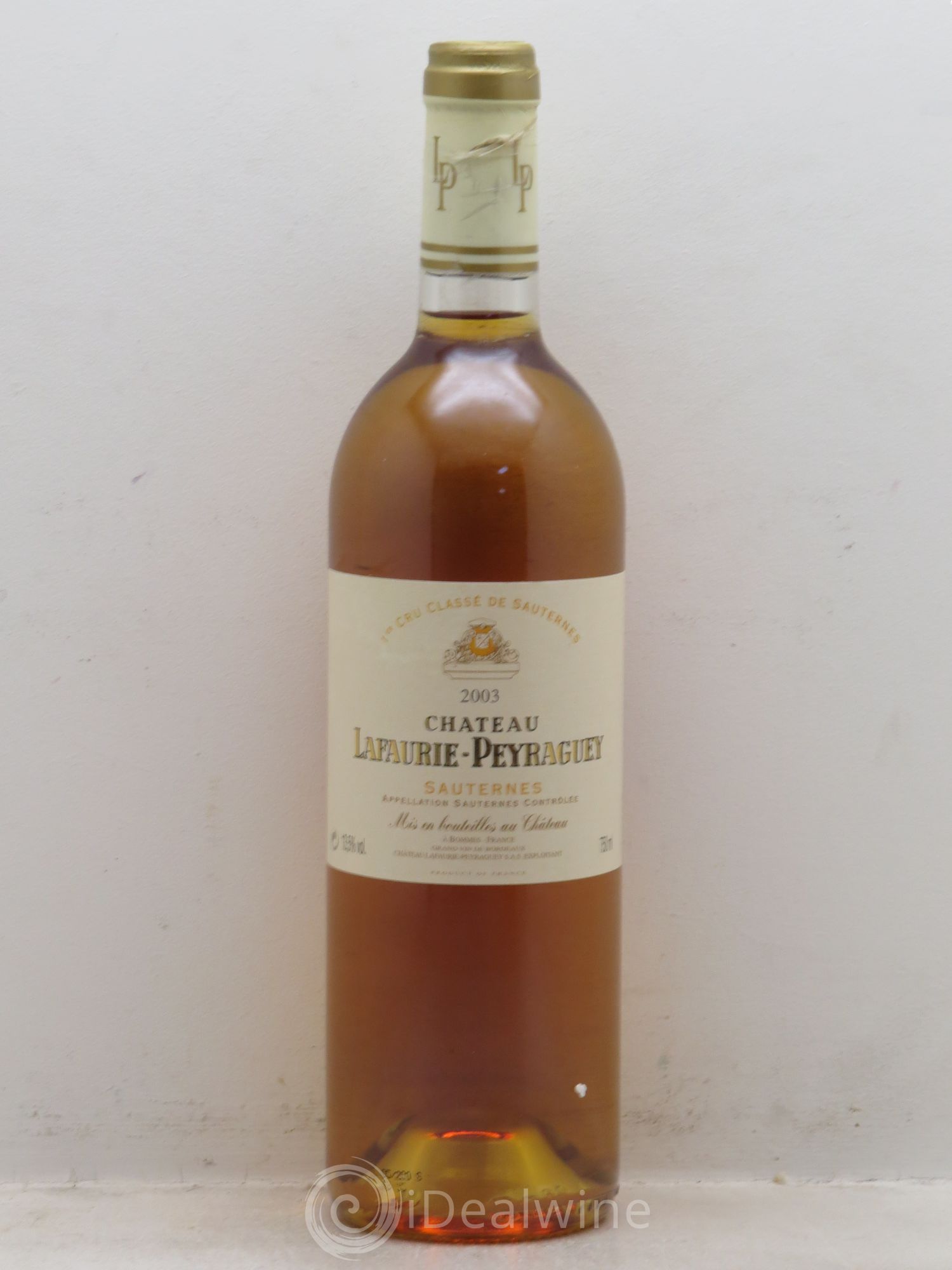 Château Lafaurie-Peyraguey 1er Grand Cru Classé 2003 - Lotto di 1 bottiglia - 0
