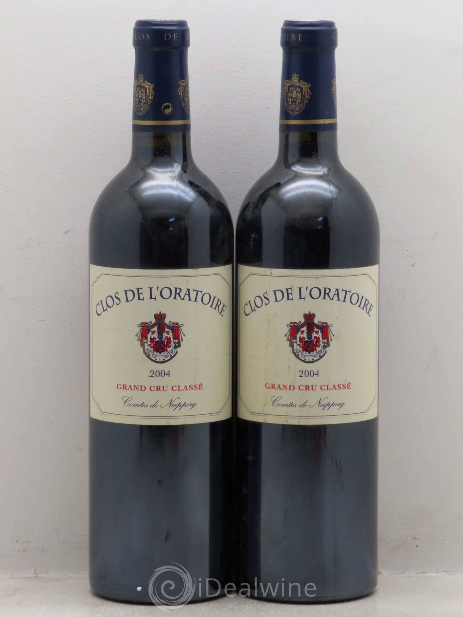 Clos de l'Oratoire Grand Cru Classé 2004 - Lot de 2 bouteilles - 0