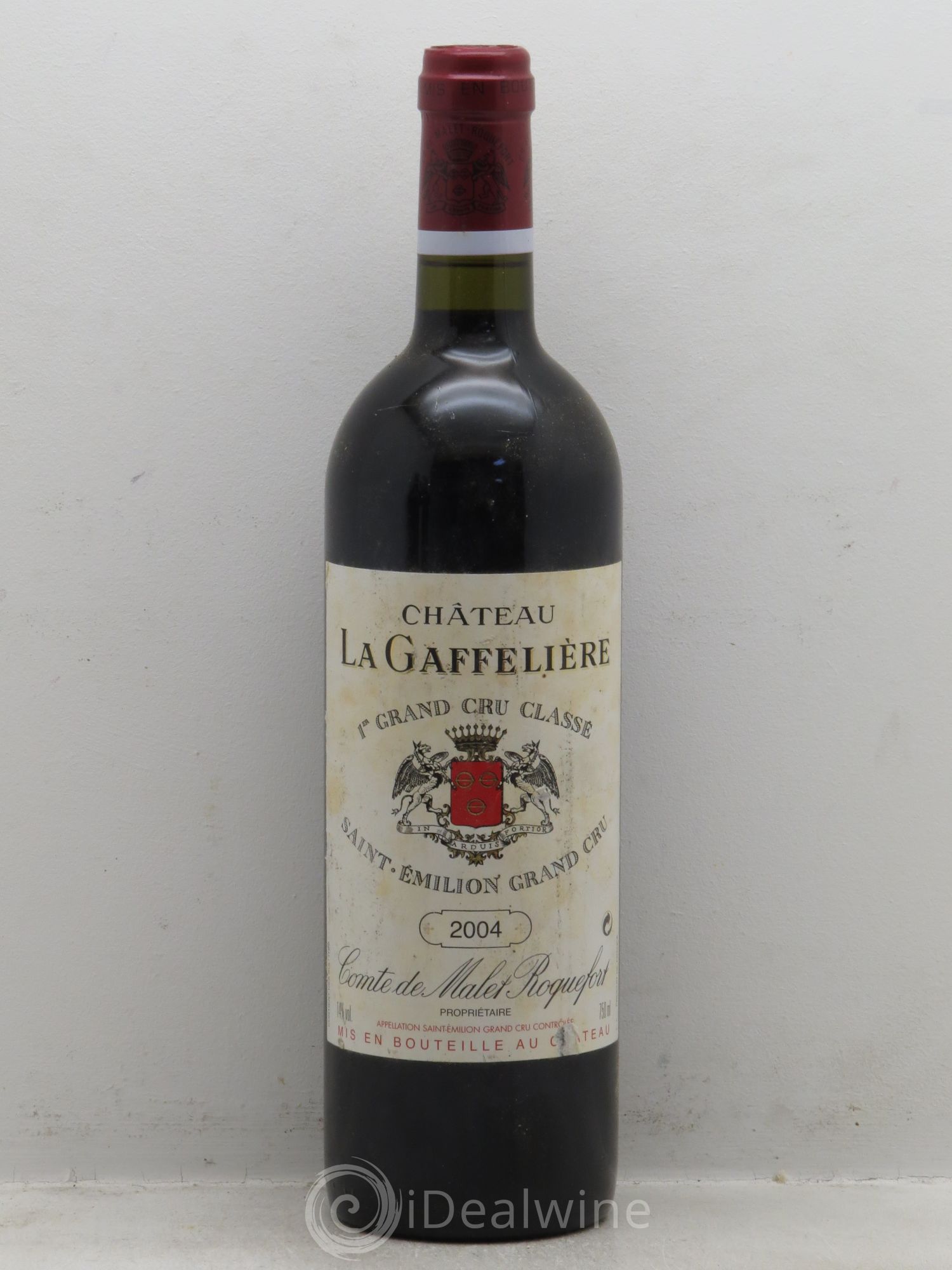 Château la Gaffelière 1er Grand Cru Classé B 2004 - Lot de 1 bouteille - 0