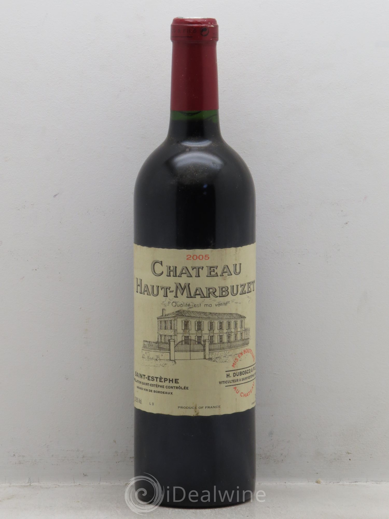 Château Haut Marbuzet 2005 - Lot de 1 bouteille - 0