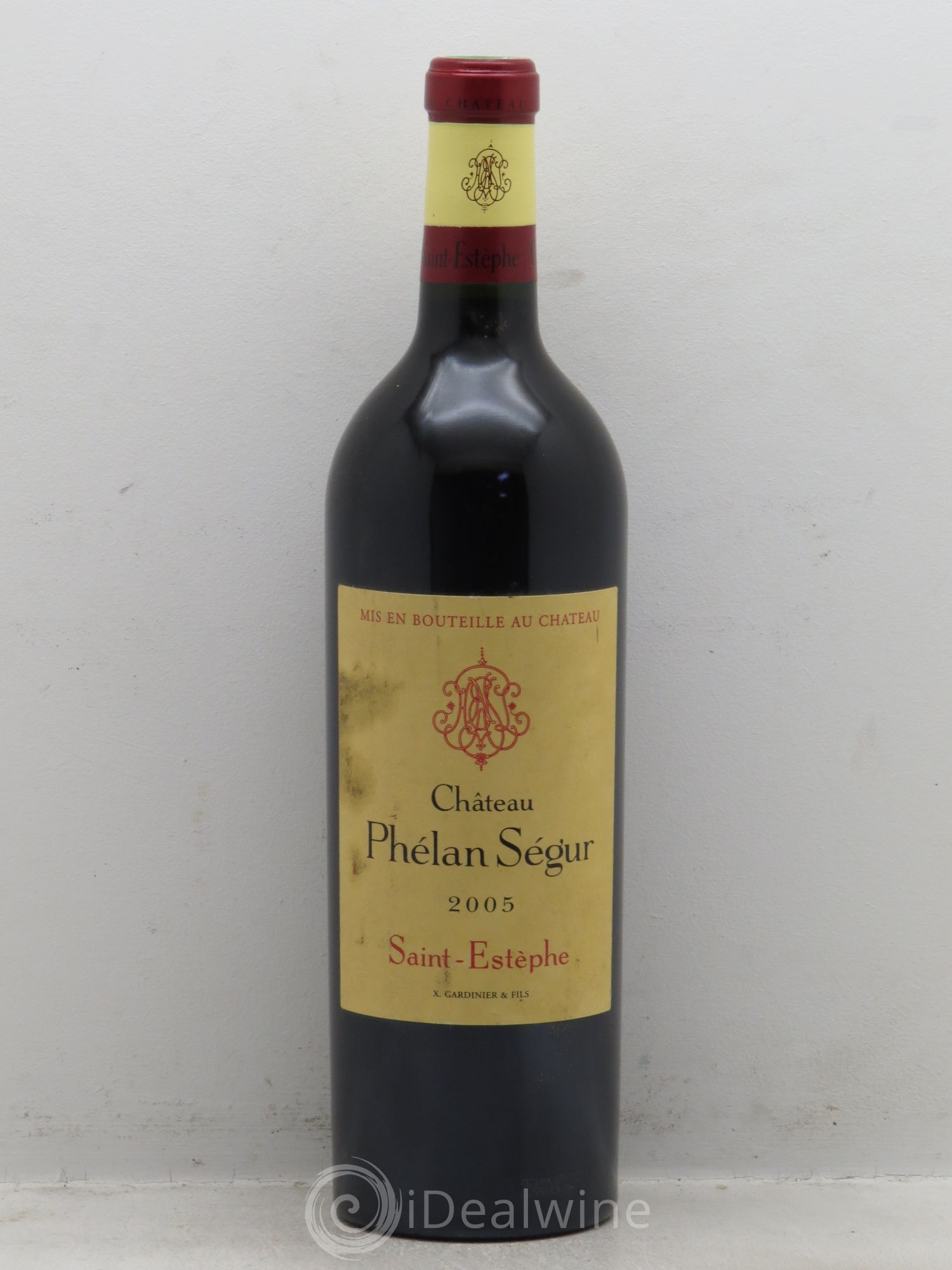 Château Phélan Ségur 2005 - Lot de 1 bouteille - 0