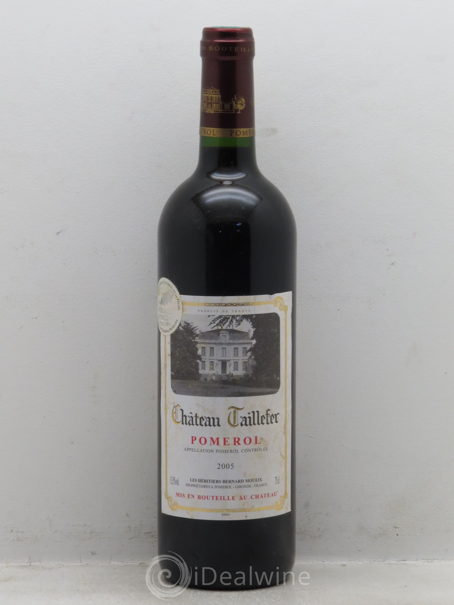 Château Taillefer 2005 - Lot de 1 bouteille - 0