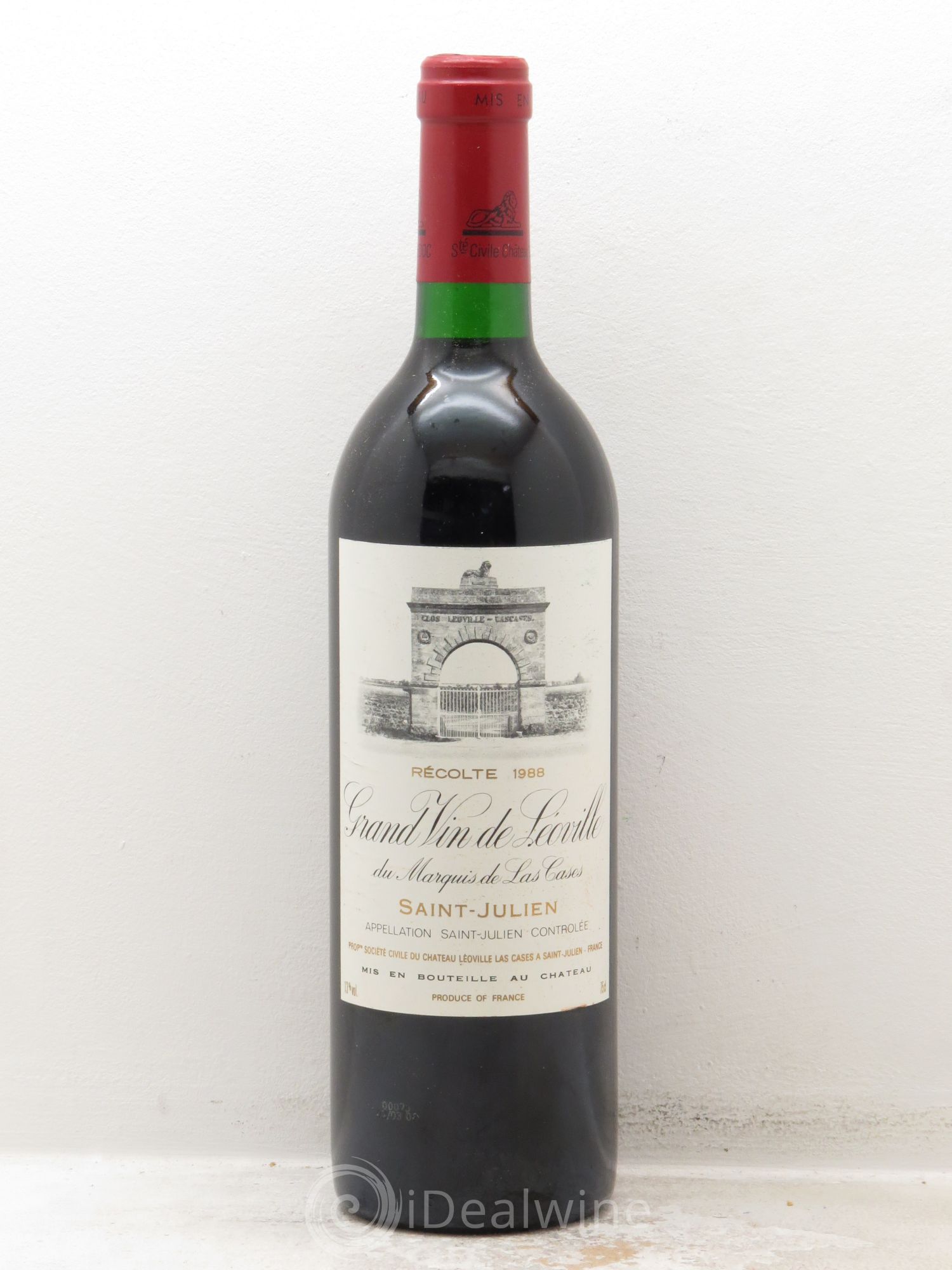 Château Léoville Las Cases 2ème Grand Cru Classé 1988 - Lot de 1 bouteille - 0