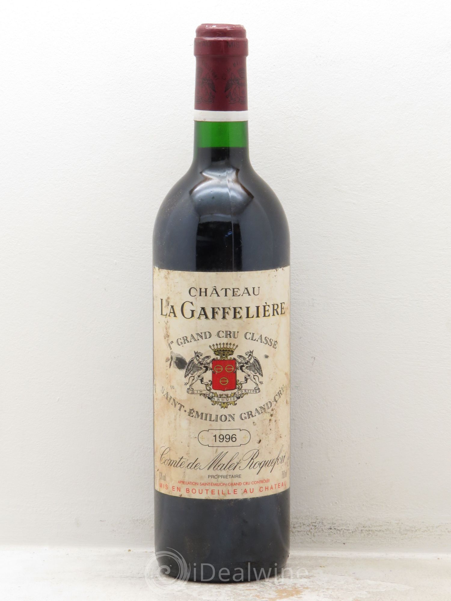 Château la Gaffelière 1er Grand Cru Classé B 1996 - Lot de 1 bouteille - 0