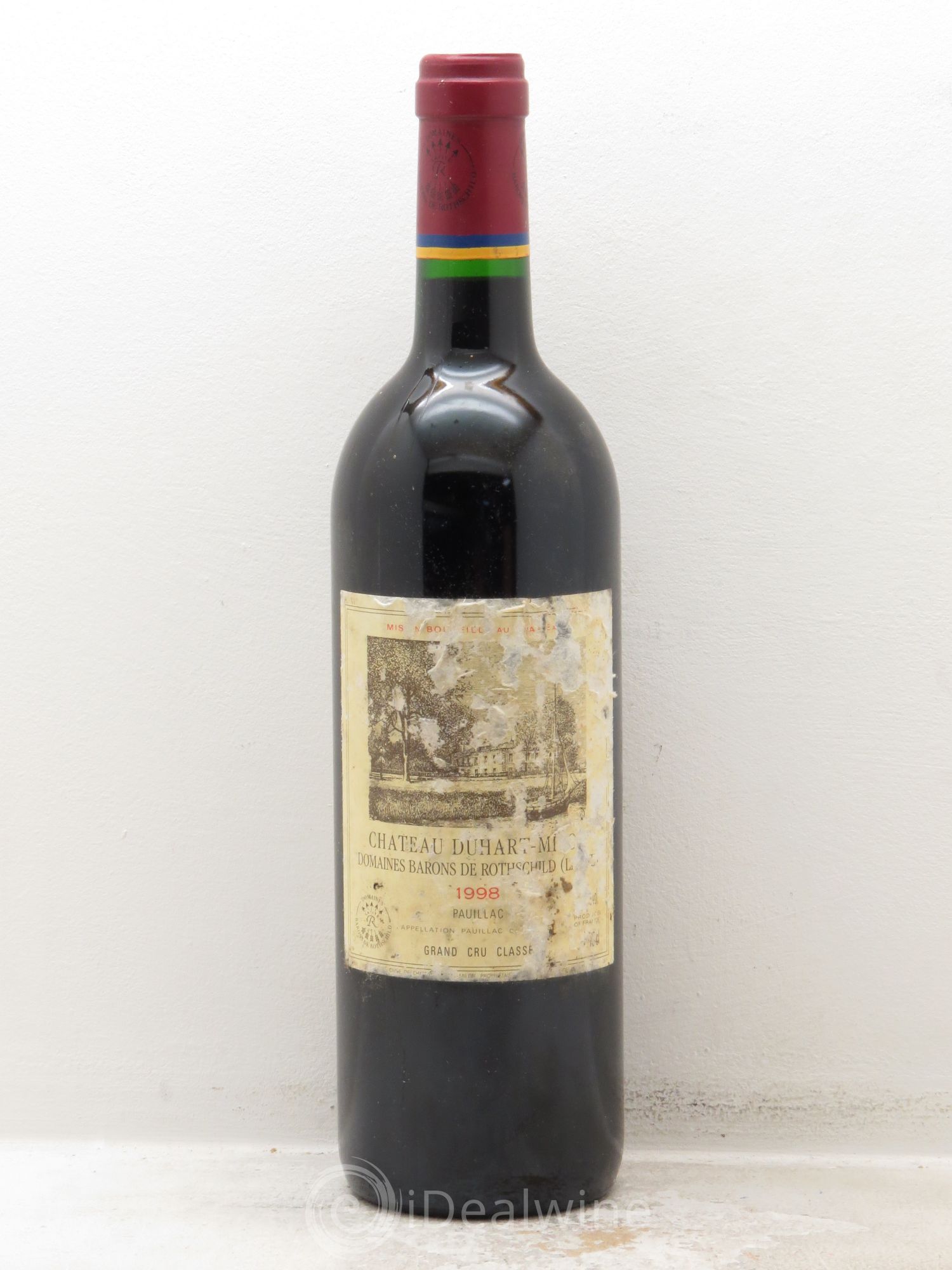 Château Duhart-Milon 4ème Grand Cru Classé 1998 - Lot de 1 bouteille - 0