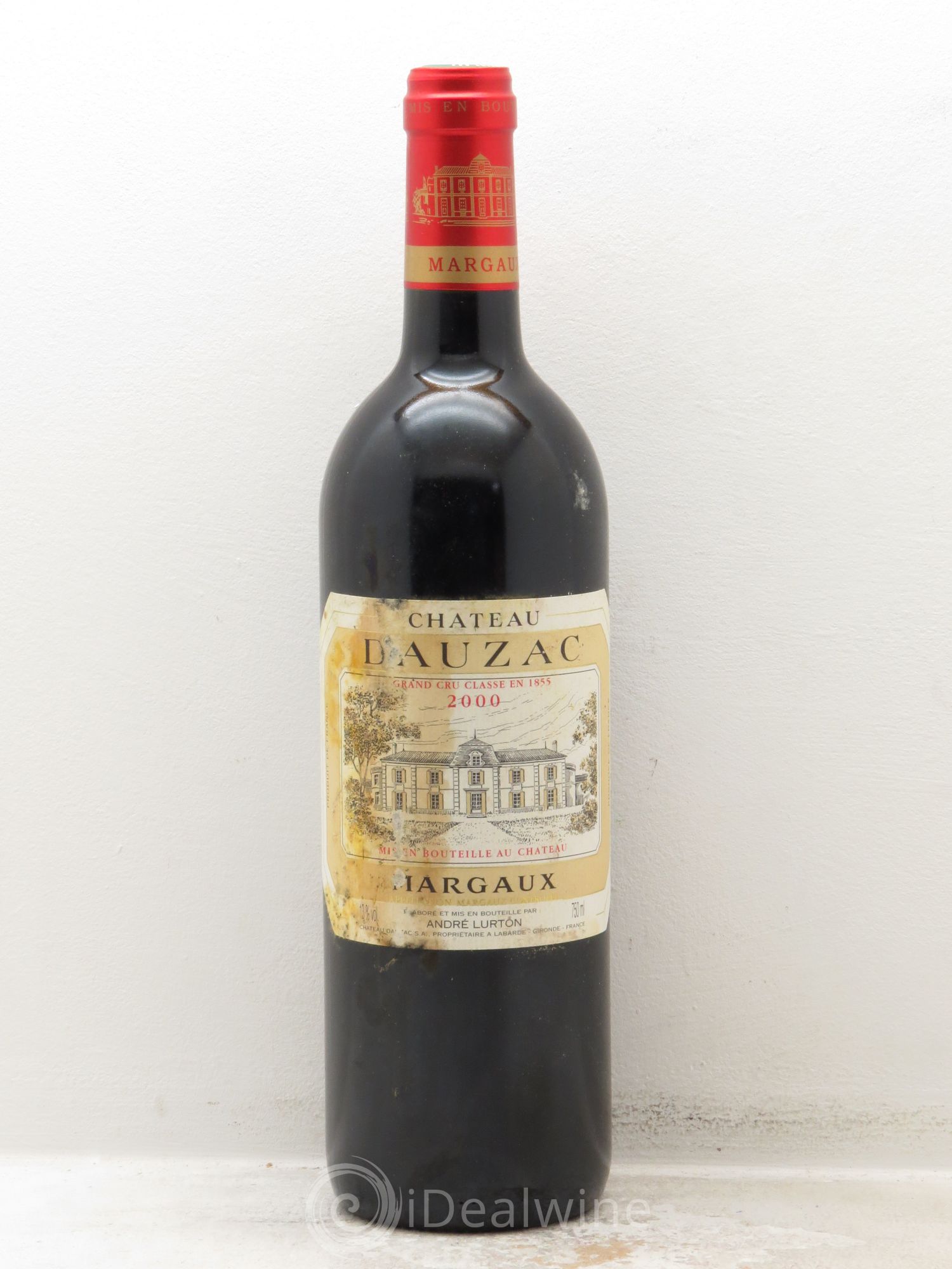 Château Dauzac 5ème Grand Cru Classé 2000 - Lot de 6 bouteilles - 0