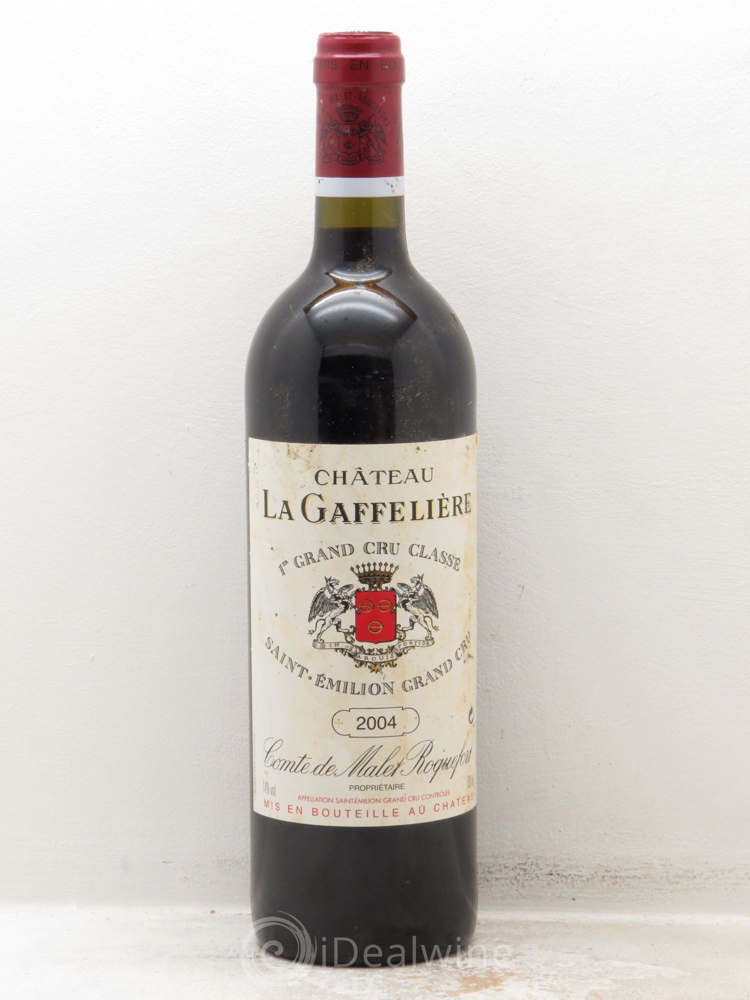 Château la Gaffelière 1er Grand Cru Classé B 2004 - Lot de 1 bouteille - 0