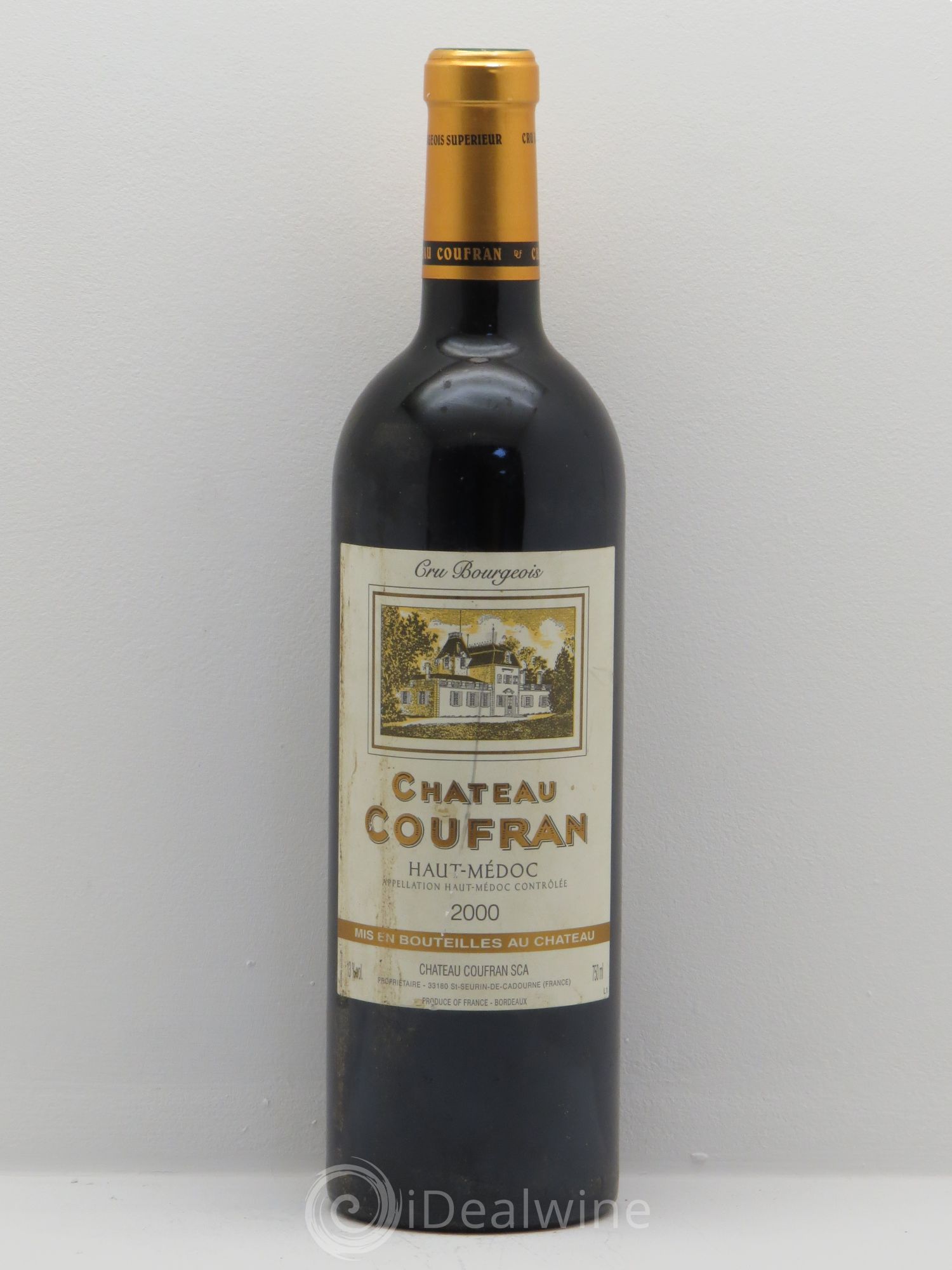 Château Coufran Cru Bourgeois (sans prix de réserve) 2000 - Lot de 1 bouteille - 0