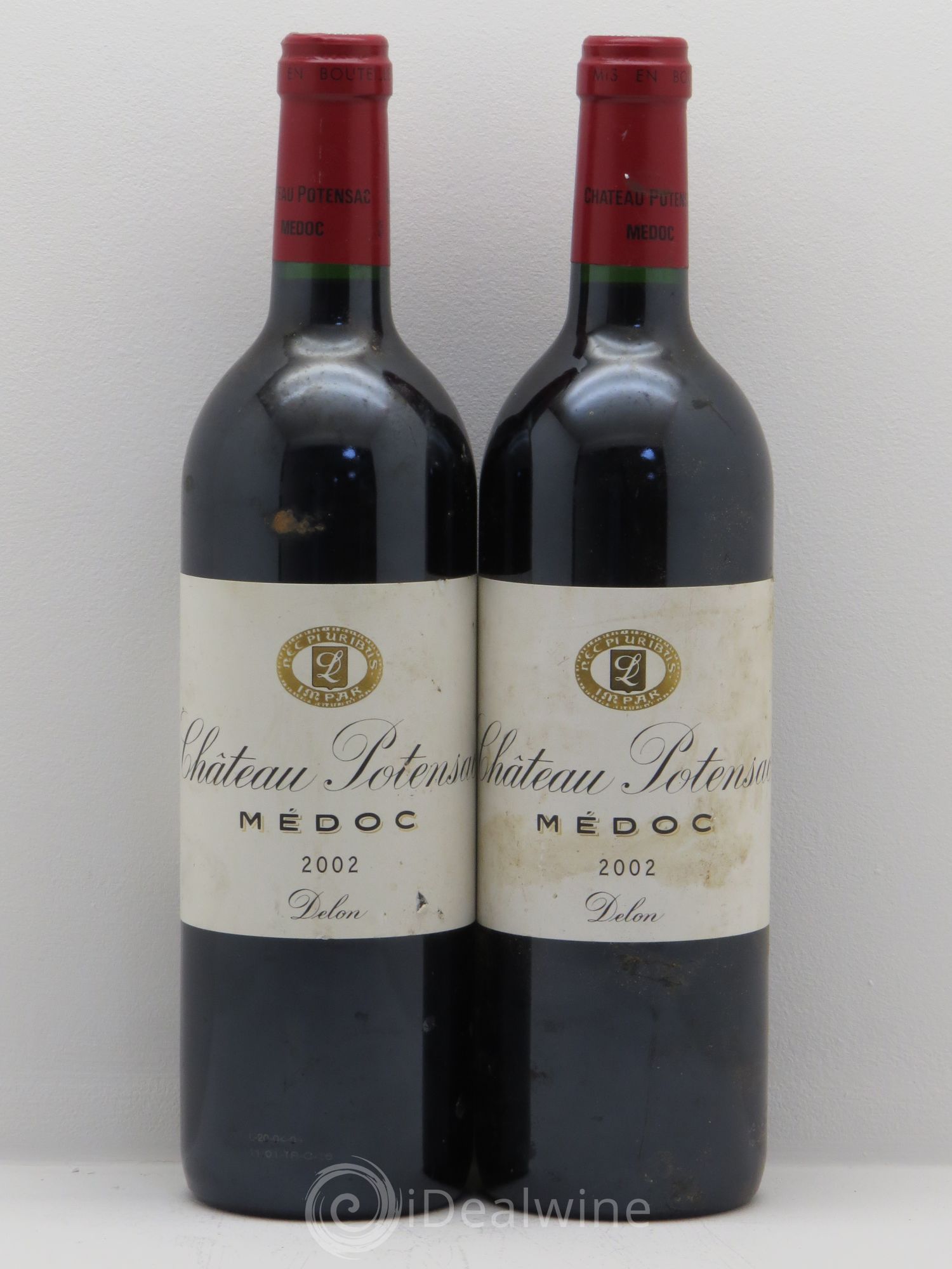 Château Potensac 2002 - Lot de 2 bouteilles - 0