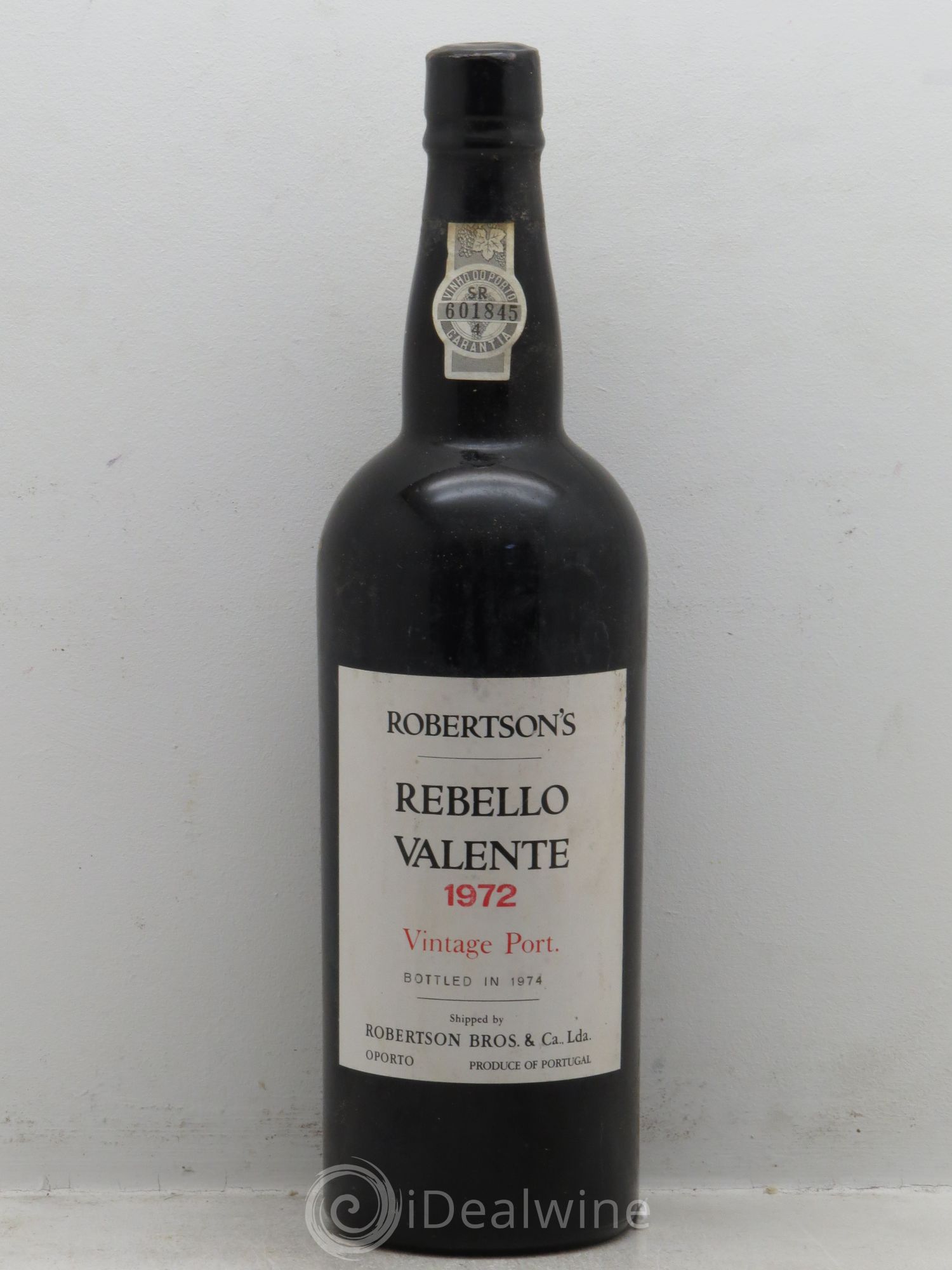 Porto Rebello Valente Robertson's 1972 - Lot de 1 bouteille - 0