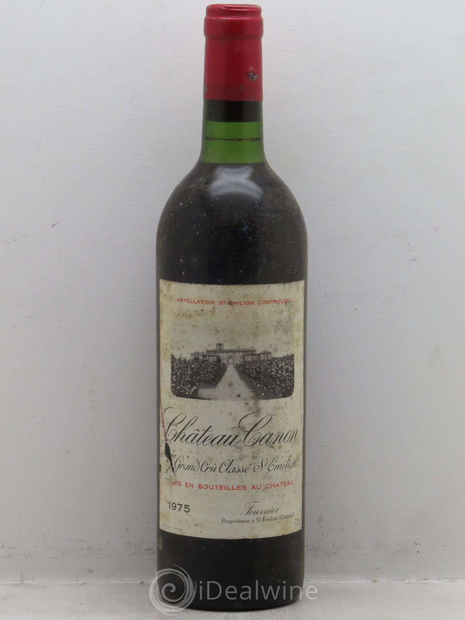 Château Canon 1er Grand Cru Classé B 1975 - Lot de 1 bouteille - 0
