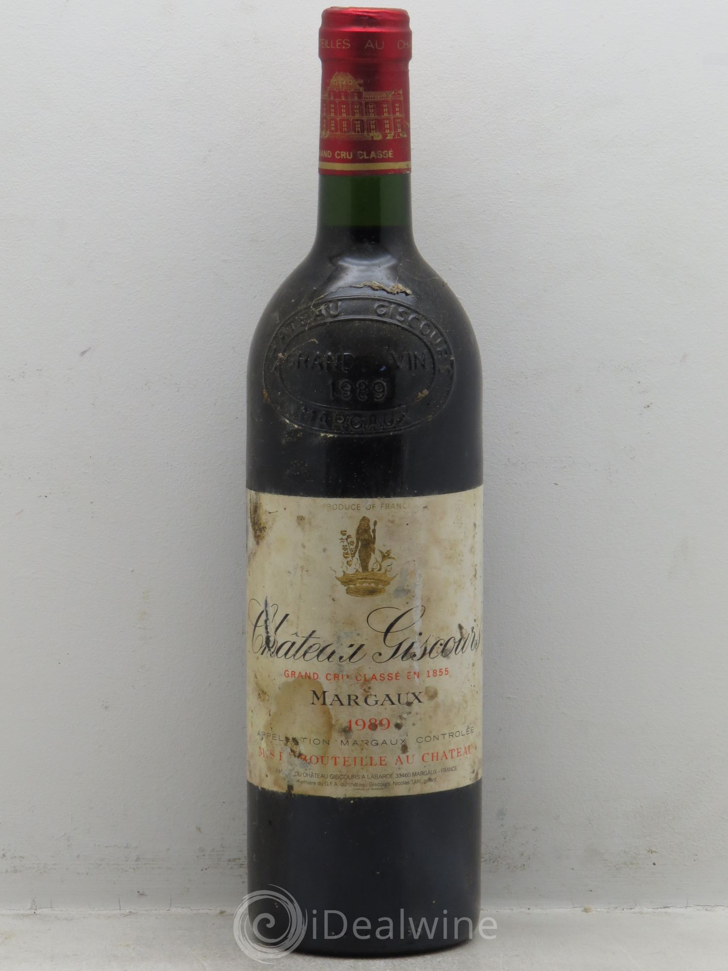 Château Giscours 3ème Grand Cru Classé 1989 - Lot de 1 bouteille - 0