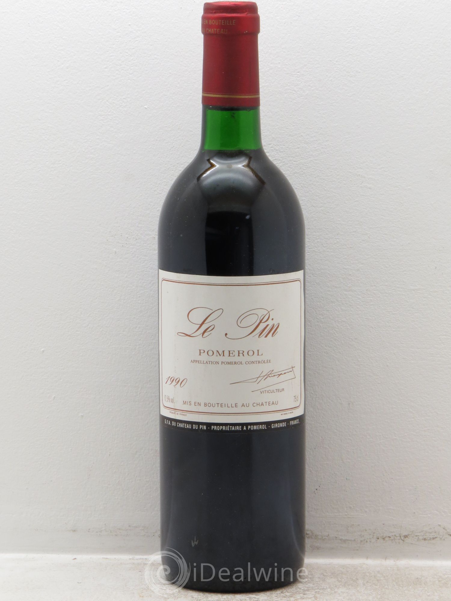 Château Le Pin 1990 - Lot de 1 bouteille - 0