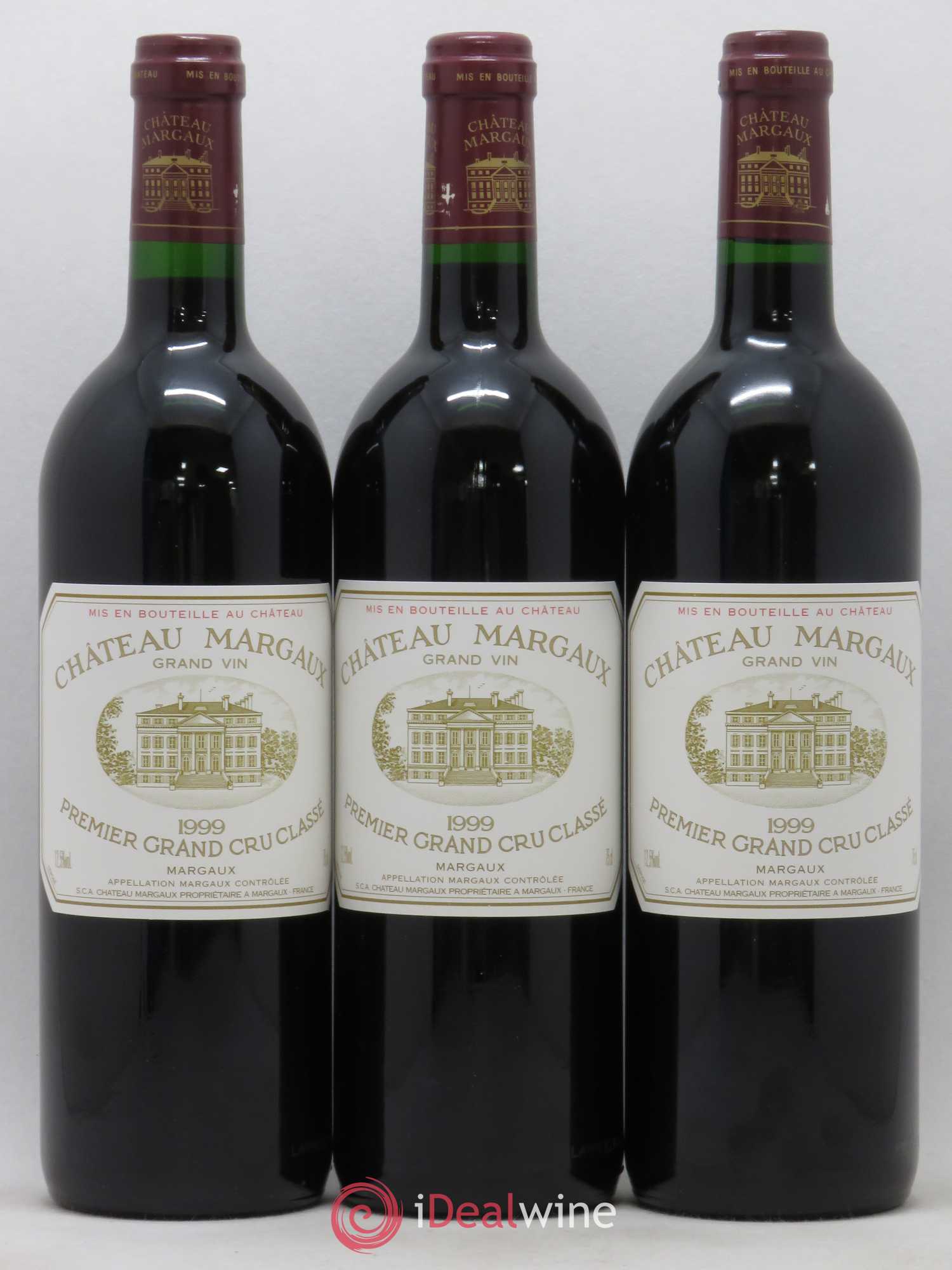 Château Margaux 1er Grand Cru Classé 1999 - Lot de 6 bouteilles - 2