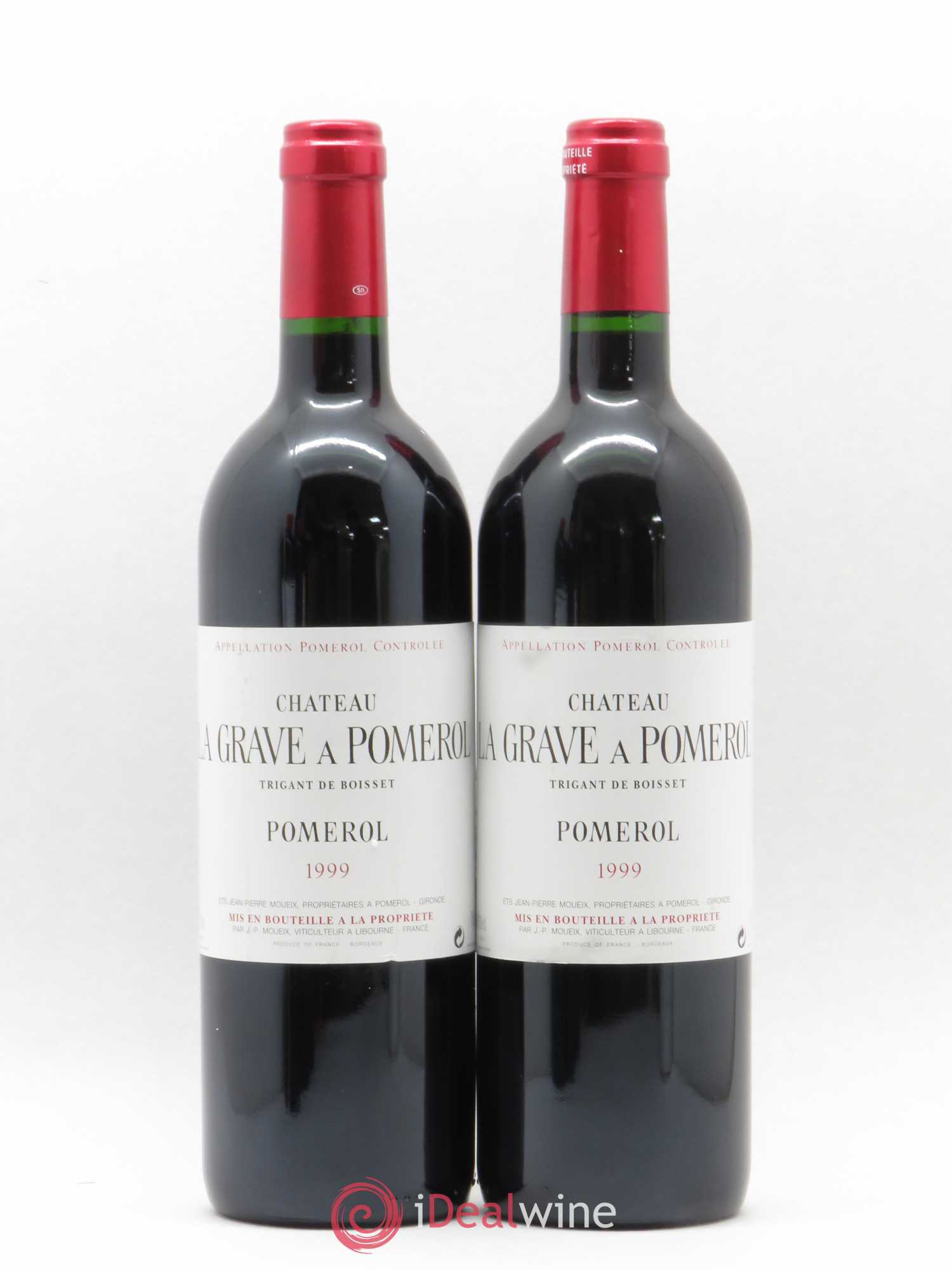 Château La Grave à Pomerol (Trigant de Boisset) 1999 - Lot de 5 bouteilles - 2