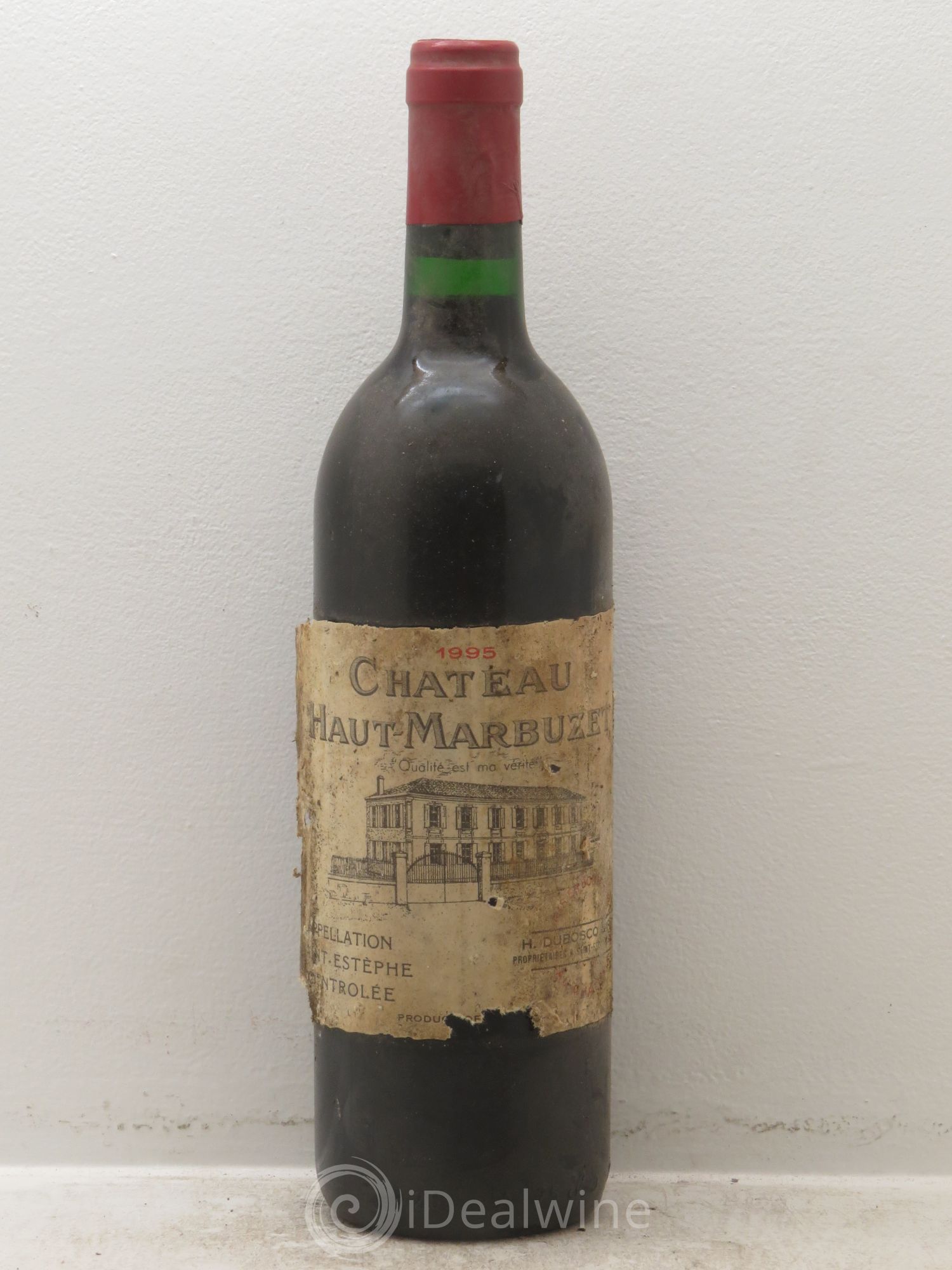 Château Haut Marbuzet 1995 - Lot de 1 bouteille - 0