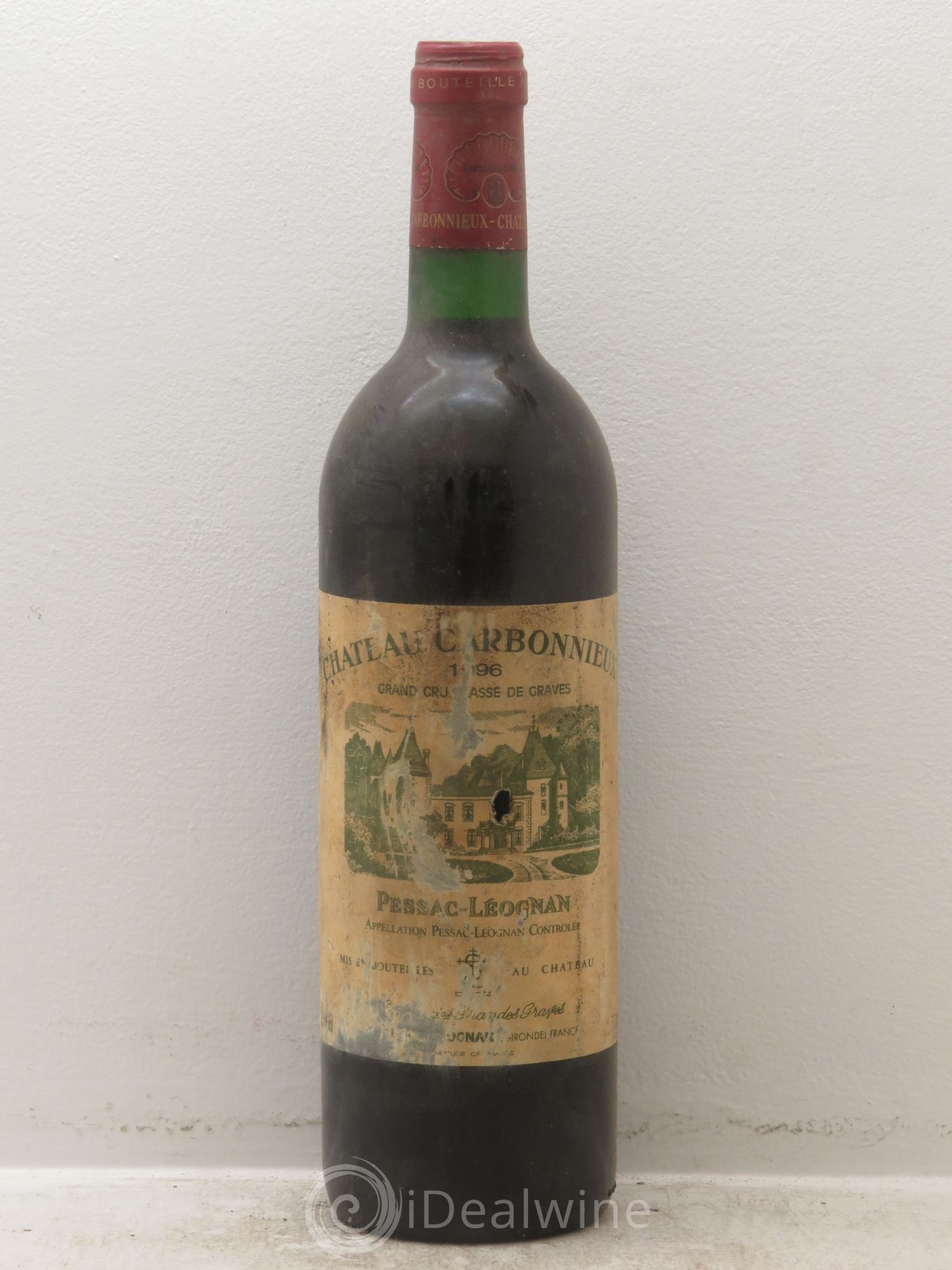 Château Carbonnieux Cru Classé de Graves 1996 - Lot de 6 bouteilles - 0