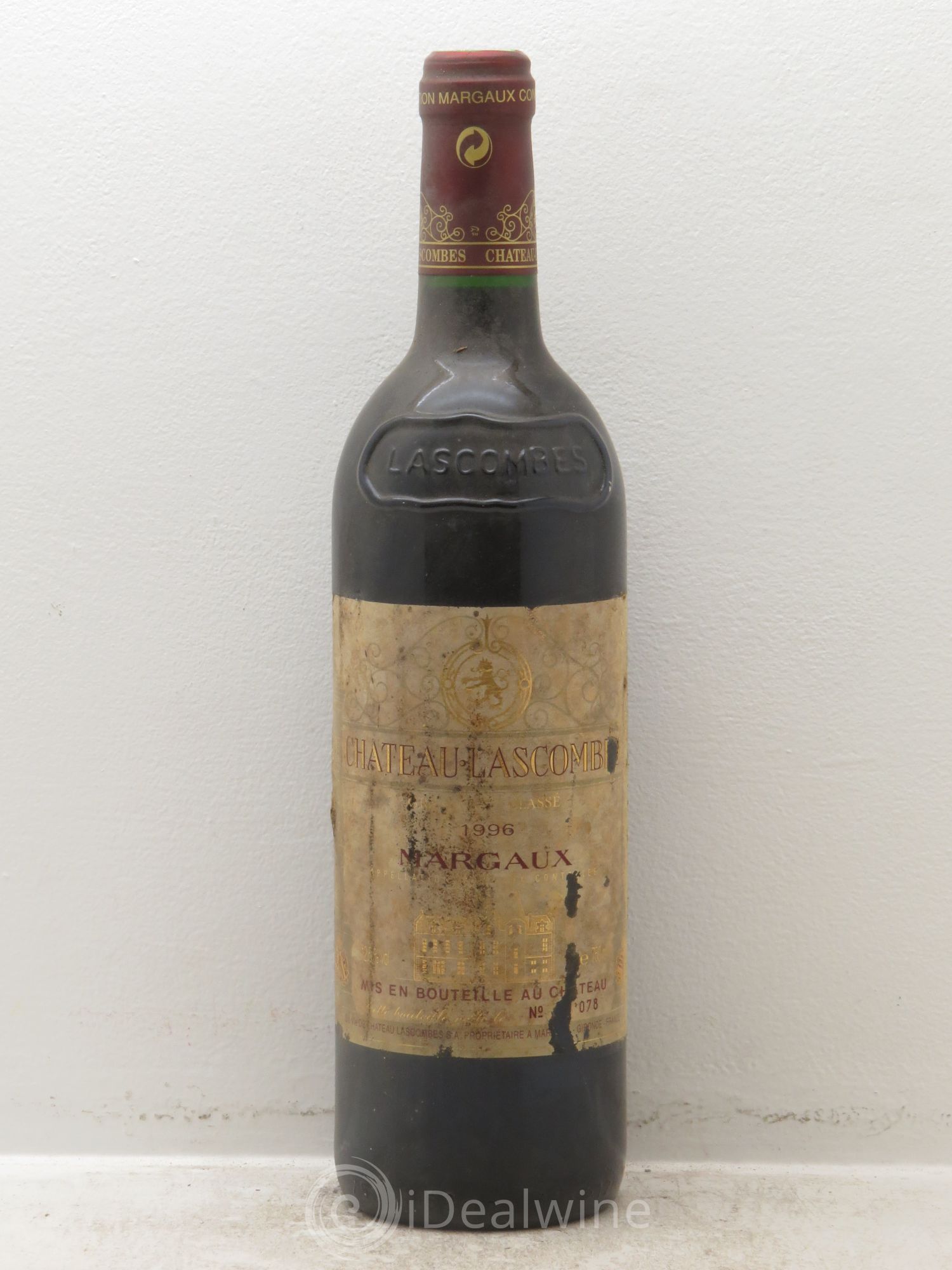 Château Lascombes 2ème Grand Cru Classé 1996 - Lot de 6 bouteilles - 0