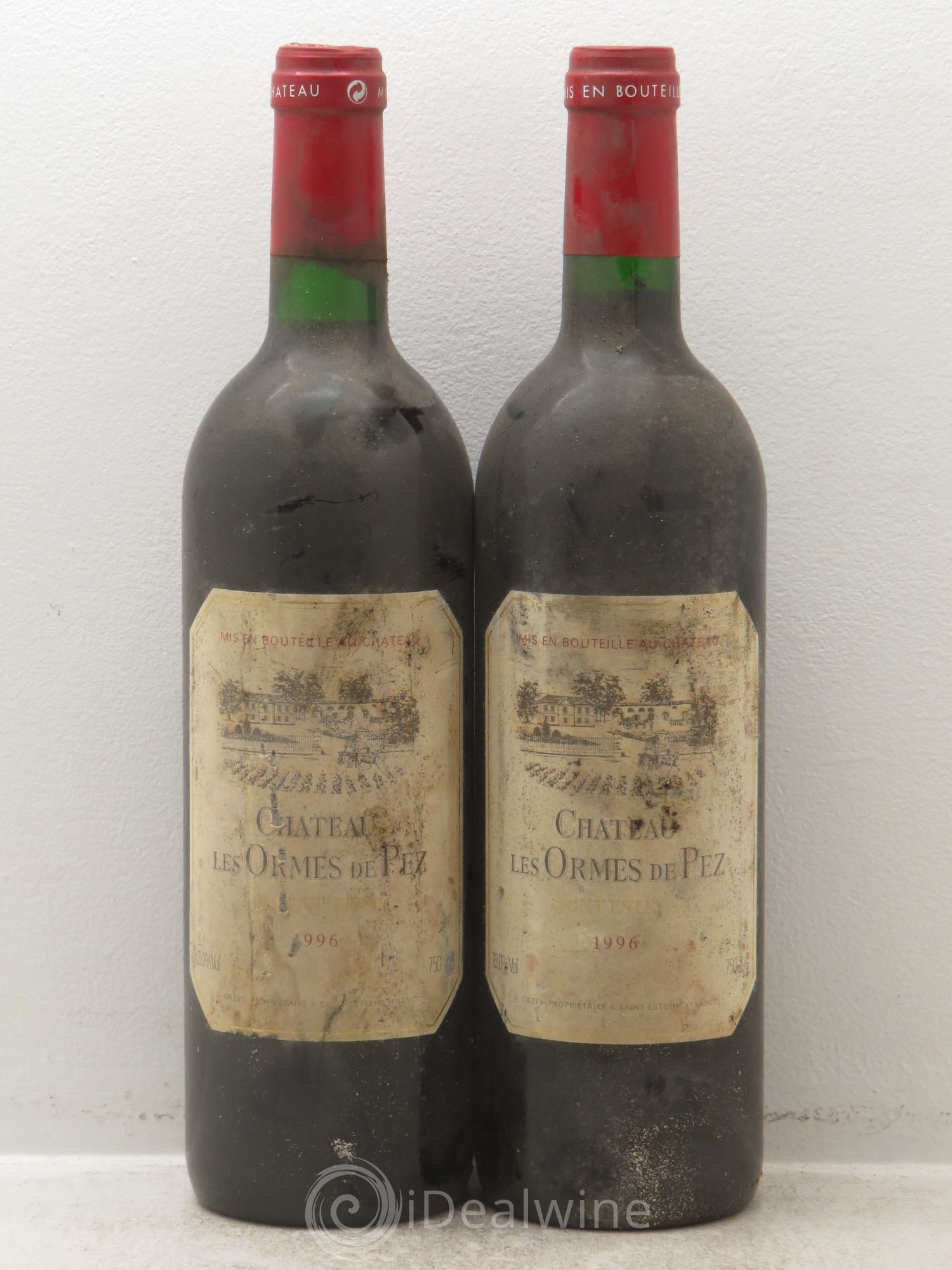 Château les Ormes de Pez 1996 - Lot de 2 bouteilles - 0