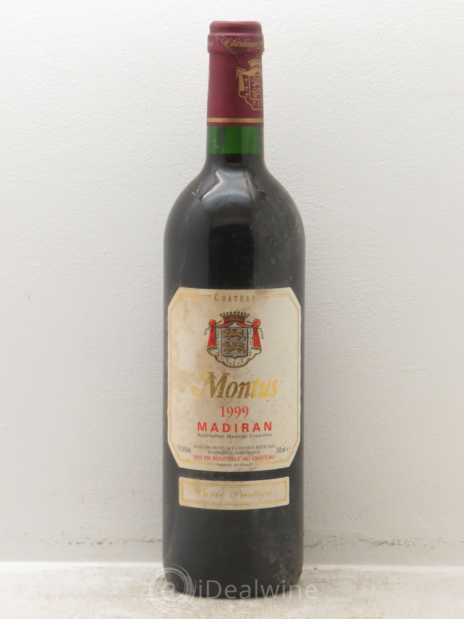 Madiran Château Montus-Prestige Alain Brumont 1999 - Lot de 6 bouteilles - 0