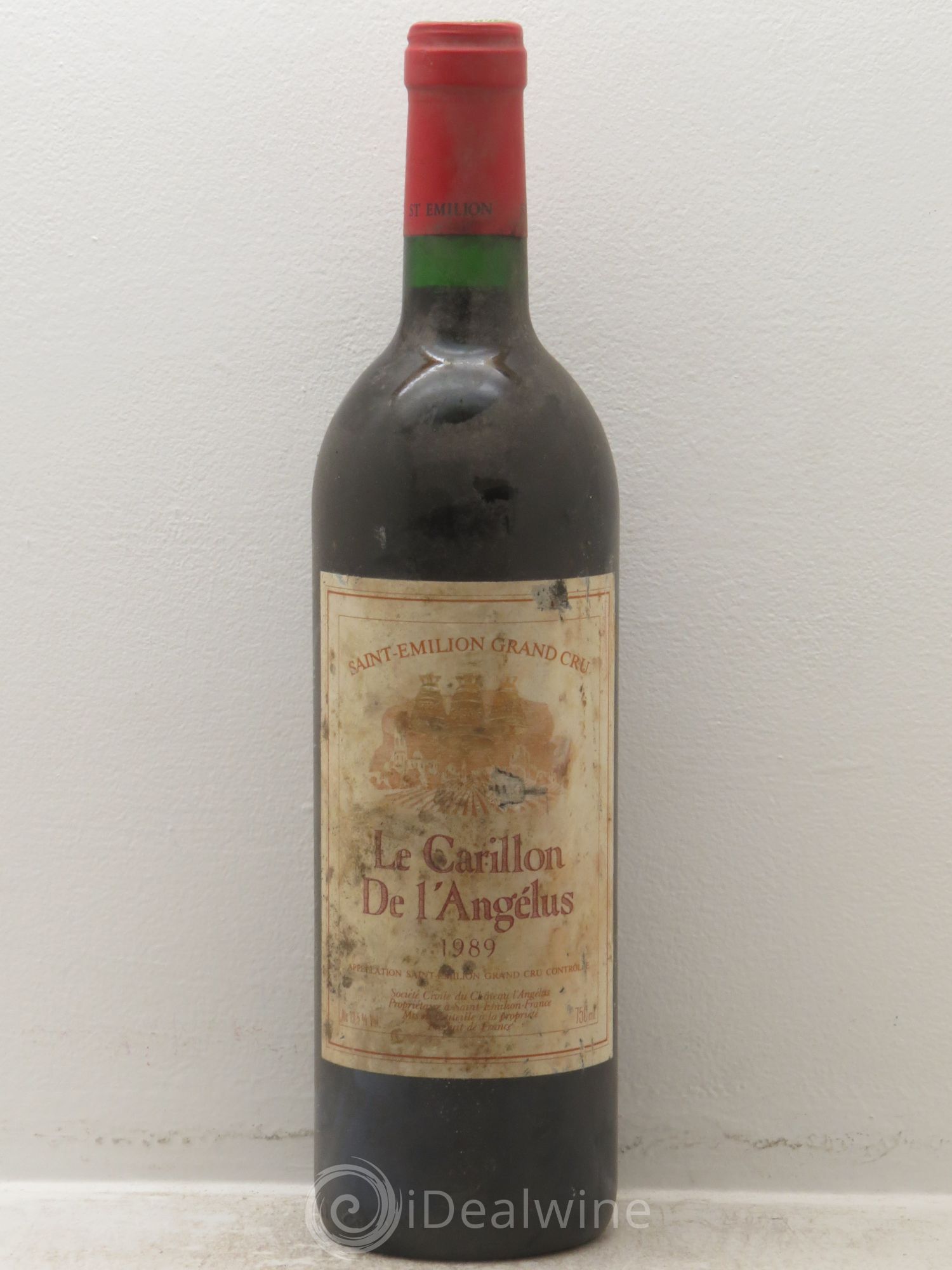 Le Carillon de l'Angélus Second Vin 1989 - Lot de 1 bouteille - 0