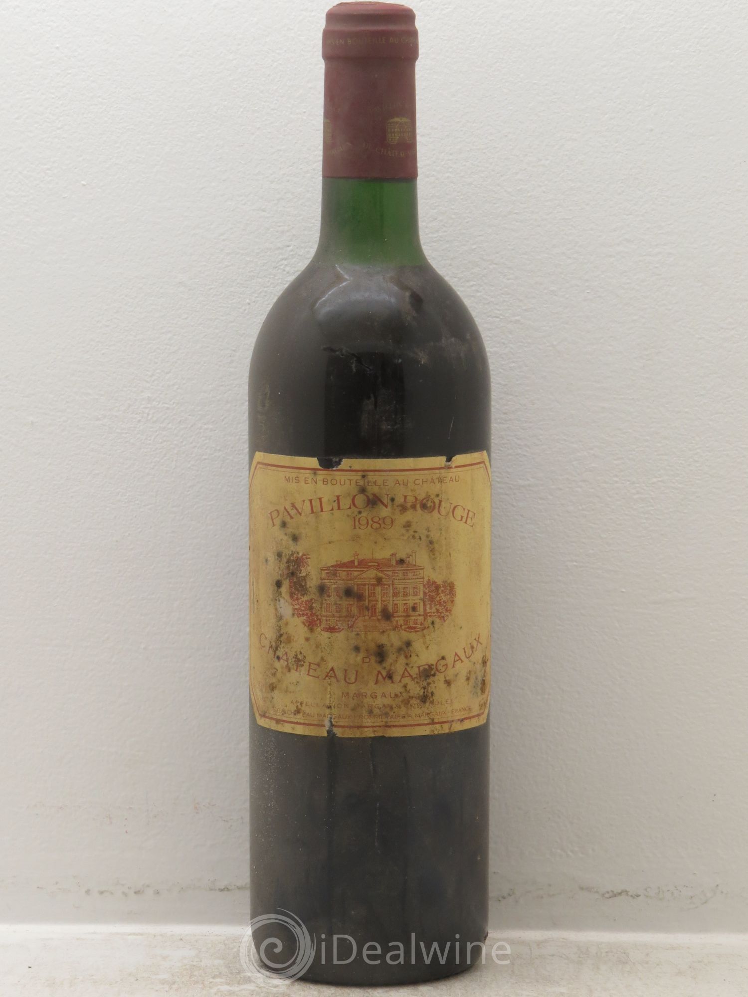Pavillon Rouge du Château Margaux Second Vin 1989 - Lot de 6 bouteilles - 0
