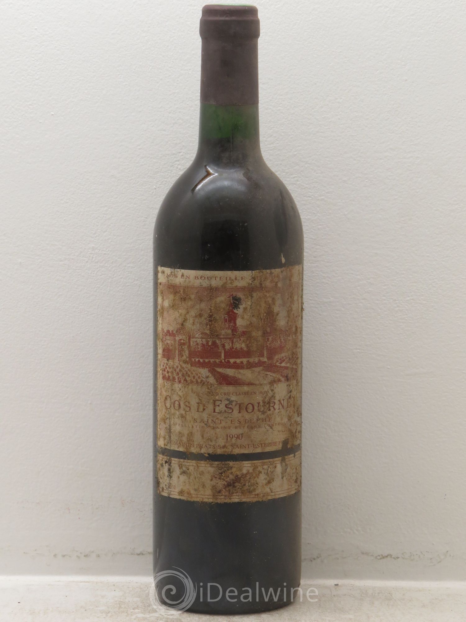 Cos d'Estournel 2ème Grand Cru Classé 1990 - Lot de 1 bouteille - 0