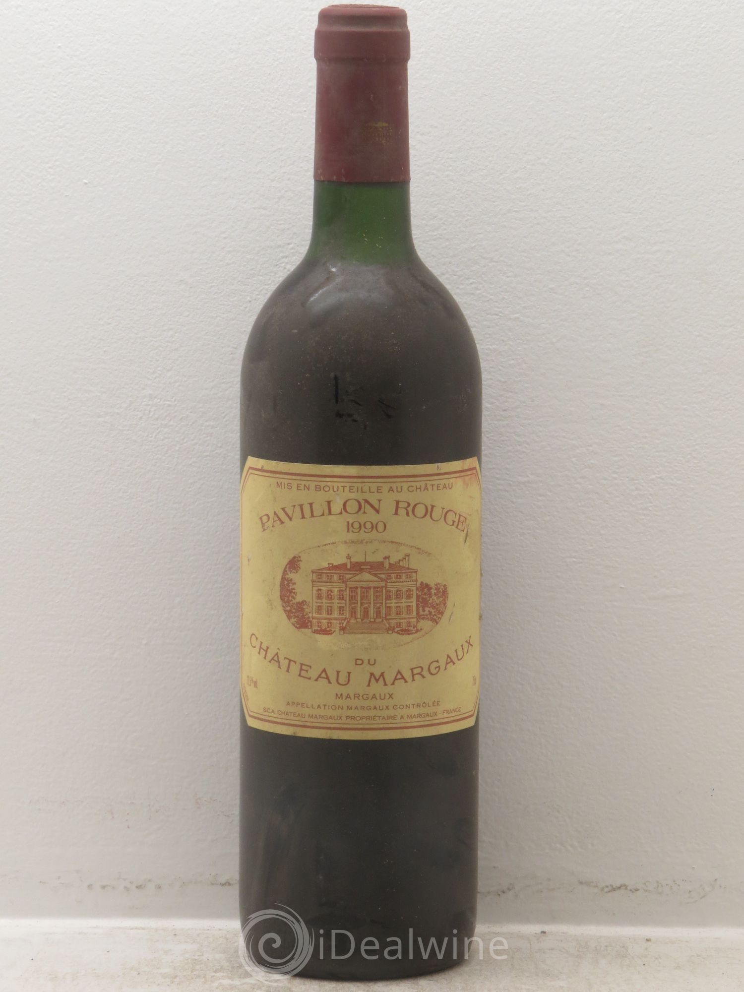 Pavillon Rouge du Château Margaux Second Vin 1990 - Lot de 6 bouteilles - 0