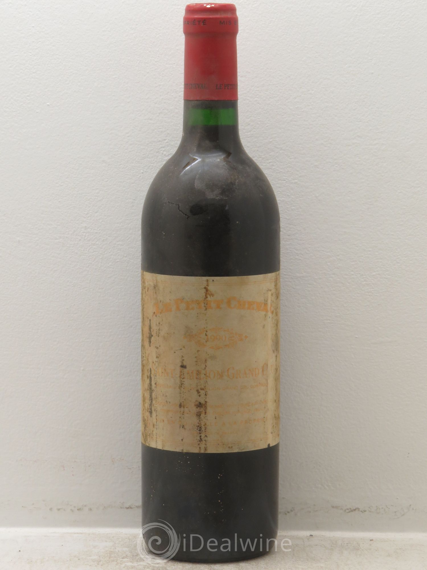 Le Petit Cheval Second Vin 1990 - Lot de 6 bouteilles - 0