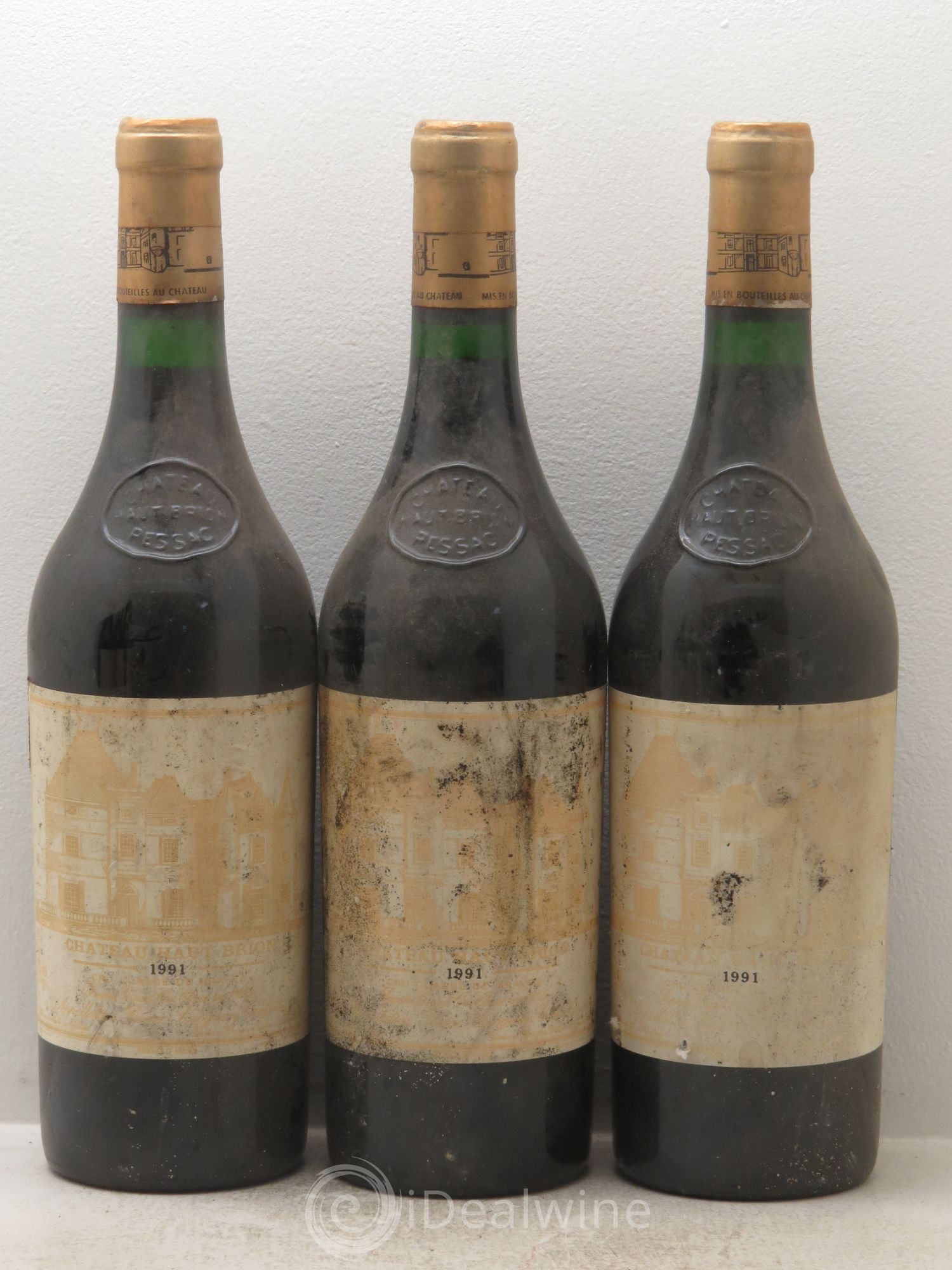 Château Haut Brion 1er Grand Cru Classé 1991 - Lot de 6 bouteilles - 1